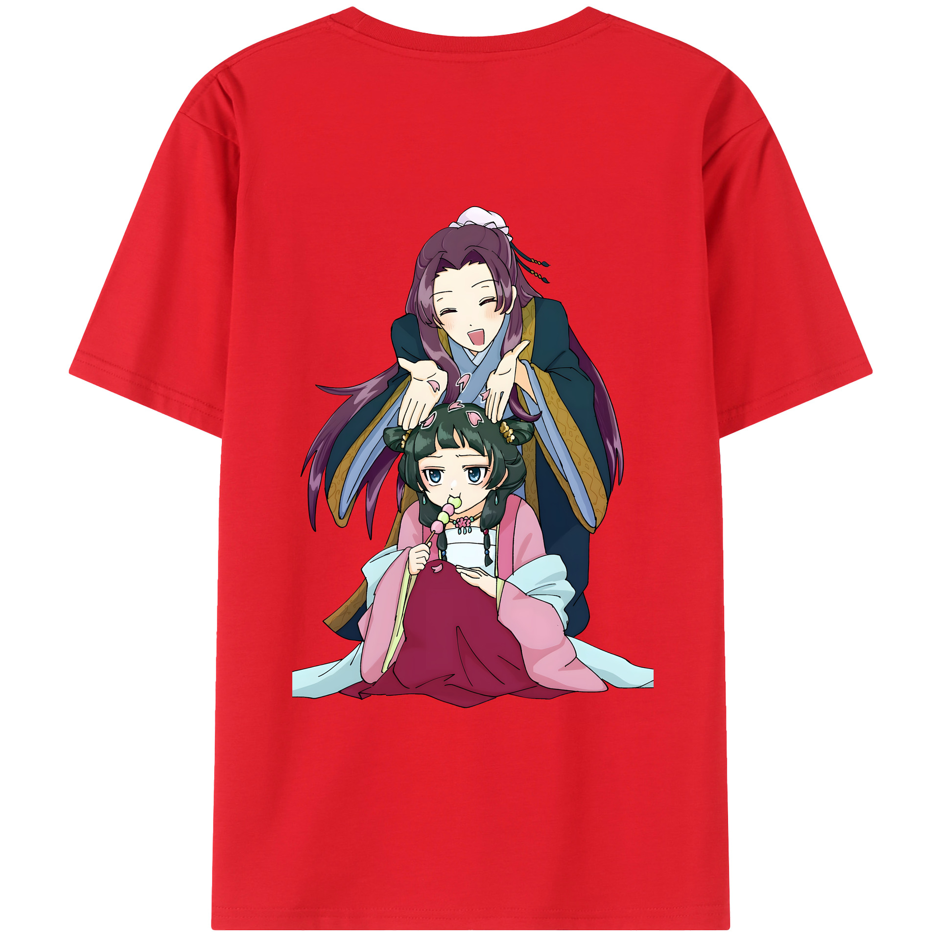 （画像用） 薬屋のひとりごと The Apothecary Diaries レディース半袖Tシャツ(バックプリント)