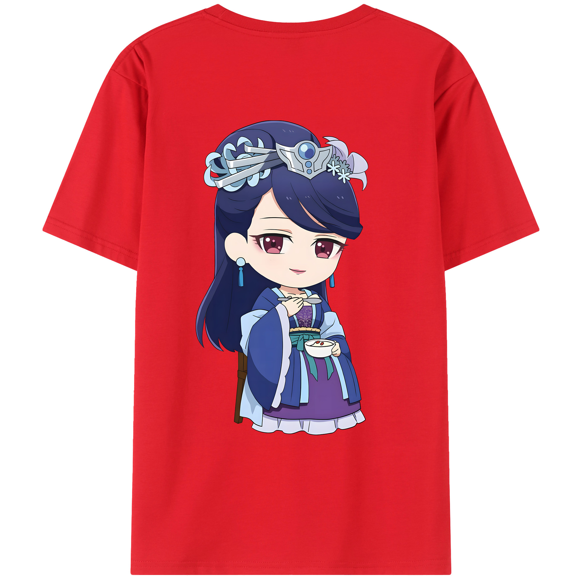 （画像用） 薬屋のひとりごと The Apothecary Diaries レディース半袖Tシャツ(バックプリント)