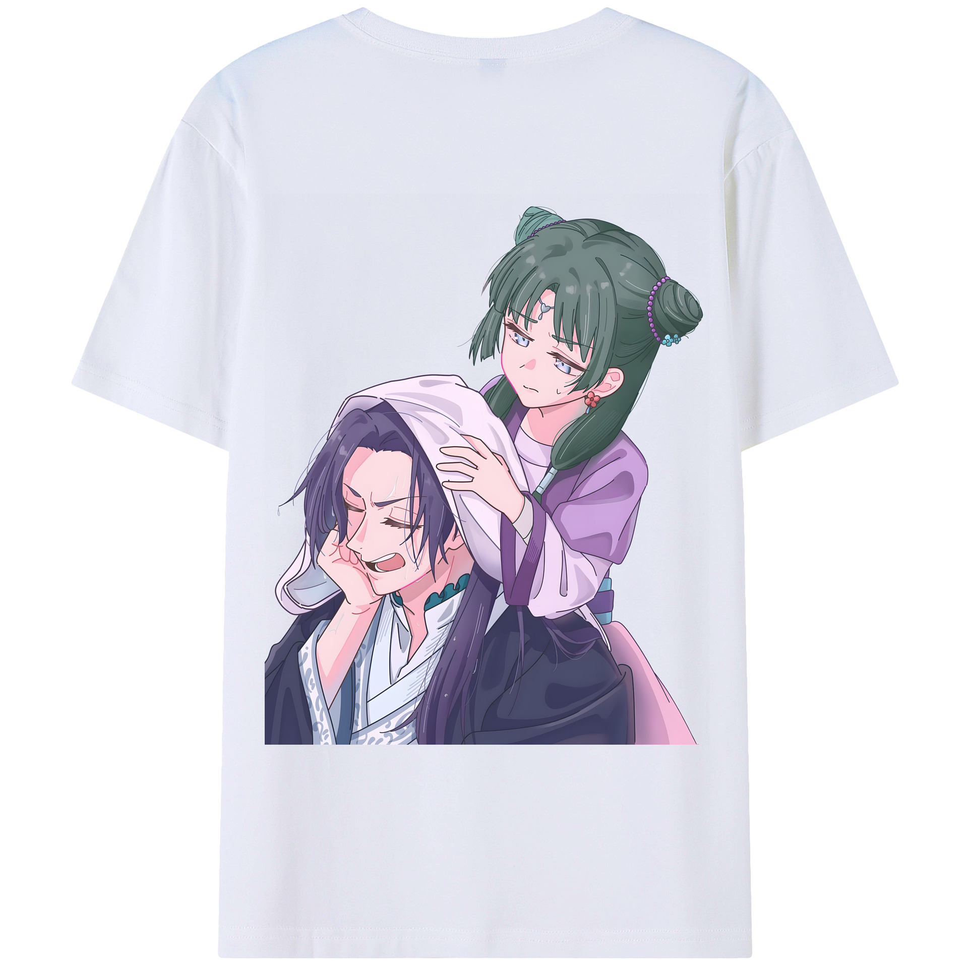 （画像用） 薬屋のひとりごと The Apothecary Diaries レディース半袖Tシャツ(バックプリント)