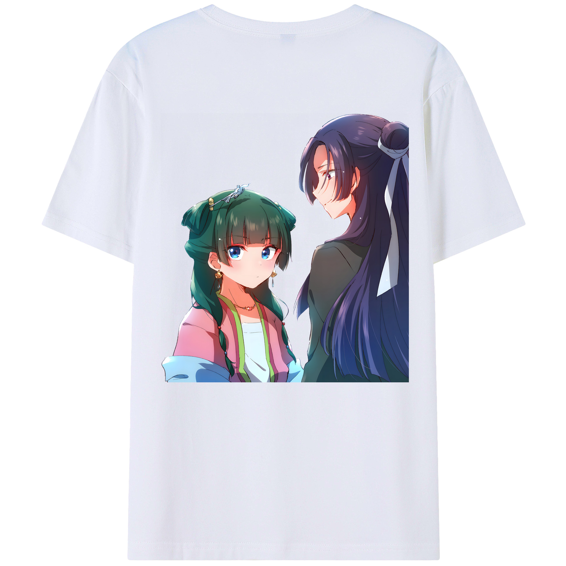 （画像用） 薬屋のひとりごと The Apothecary Diaries レディース半袖Tシャツ(バックプリント)