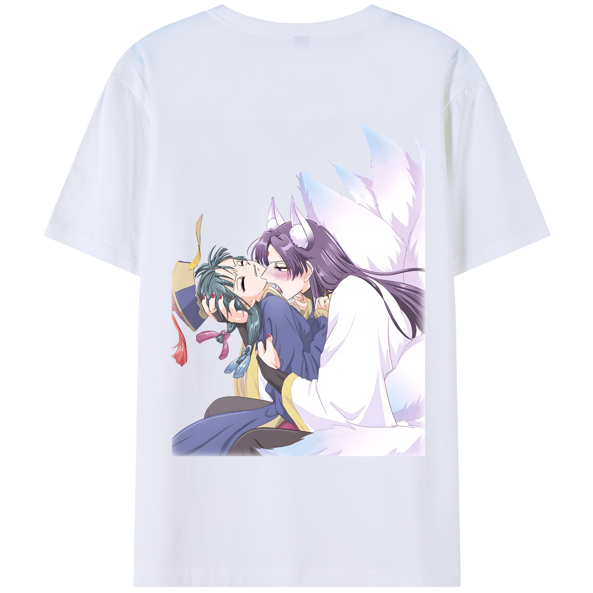 （画像用） 薬屋のひとりごと The Apothecary Diaries レディース半袖Tシャツ(バックプリント)