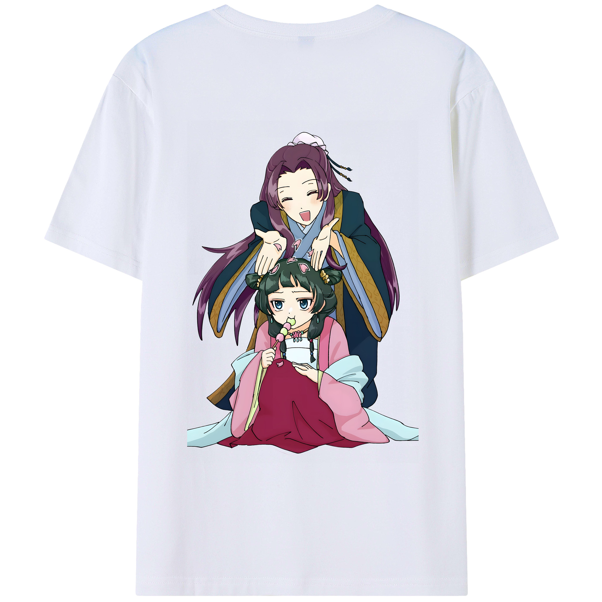 （画像用） 薬屋のひとりごと The Apothecary Diaries レディース半袖Tシャツ(バックプリント)
