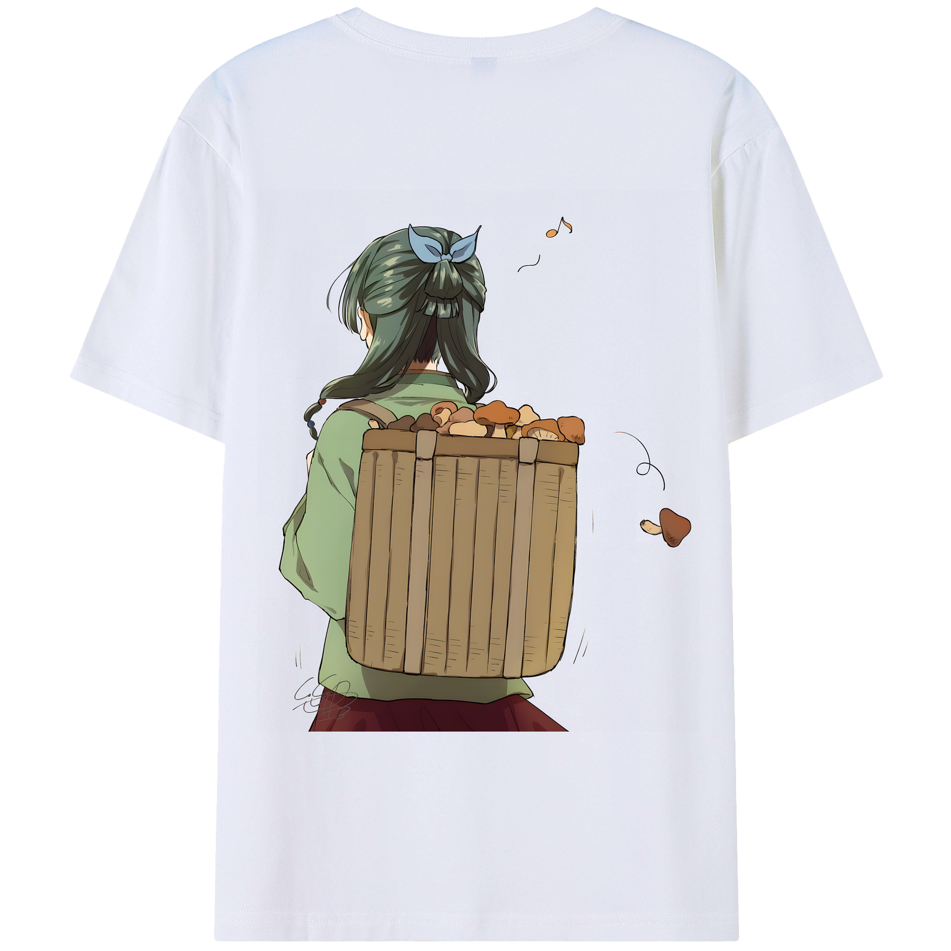 （画像用） 薬屋のひとりごと The Apothecary Diaries レディース半袖Tシャツ(バックプリント)