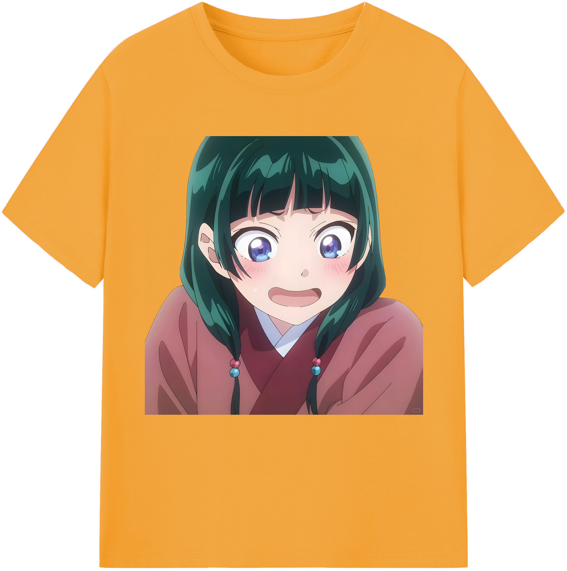 （画像用） 薬屋のひとりごと The Apothecary Diaries レディースカジュアルプリントTシャツ（綿100％）