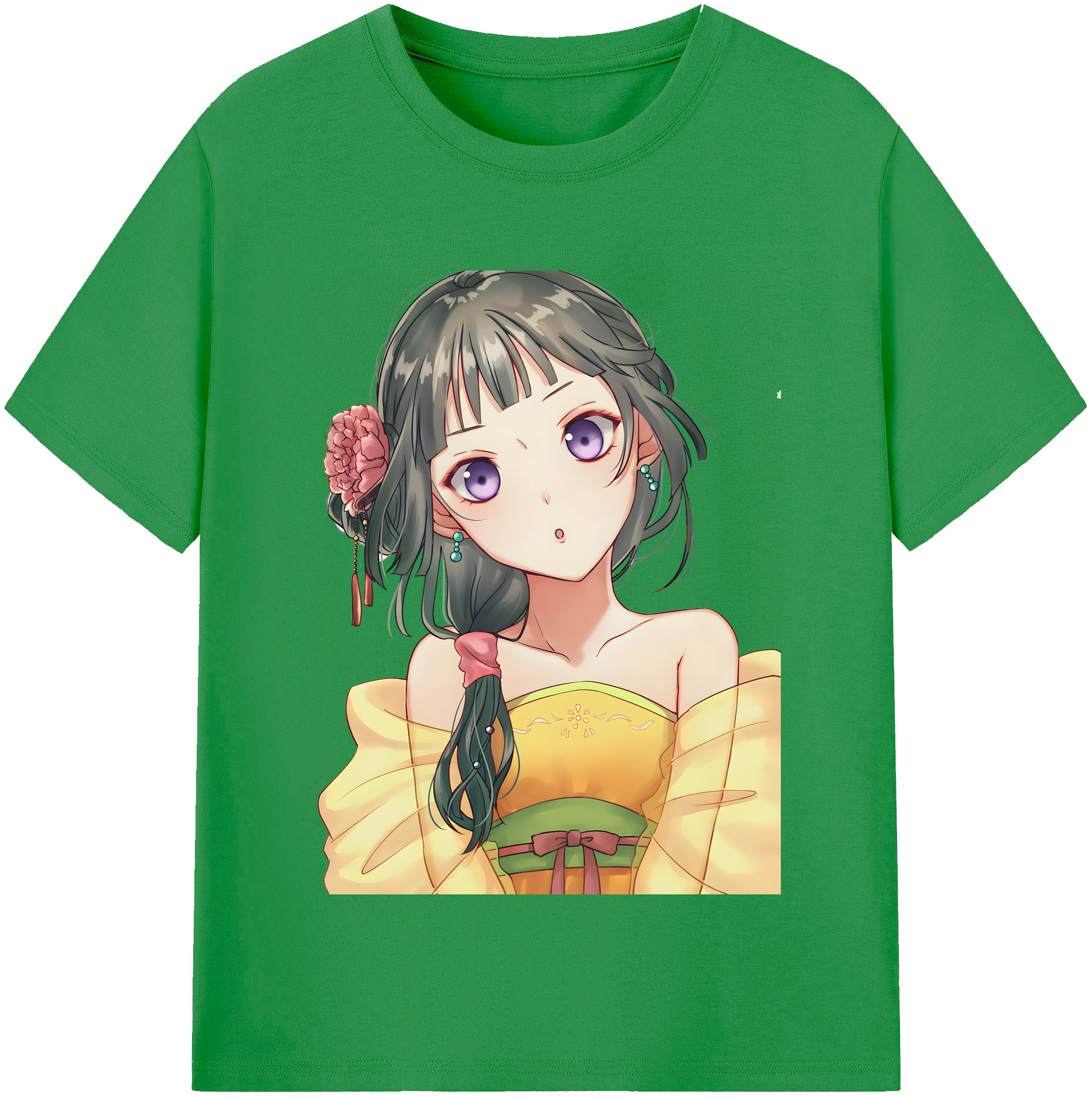 （画像用） 薬屋のひとりごと The Apothecary Diaries レディースカジュアルプリントTシャツ（綿100％）