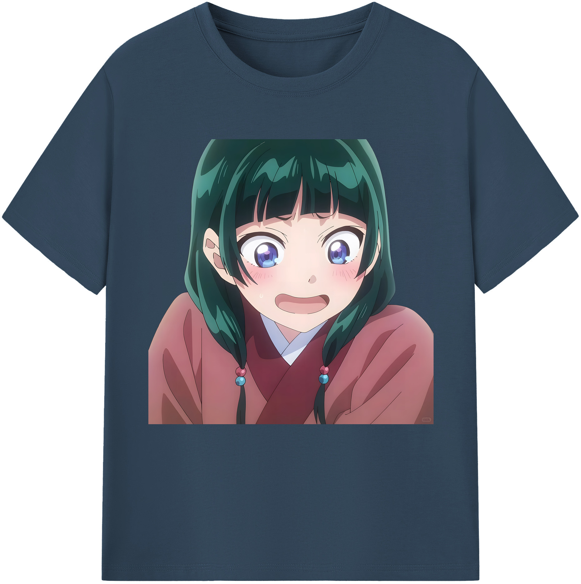 （画像用） 薬屋のひとりごと The Apothecary Diaries レディースカジュアルプリントTシャツ（綿100％）