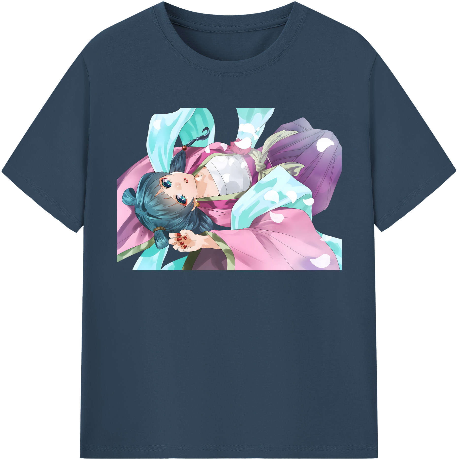 （画像用） 薬屋のひとりごと The Apothecary Diaries レディースカジュアルプリントTシャツ（綿100％）
