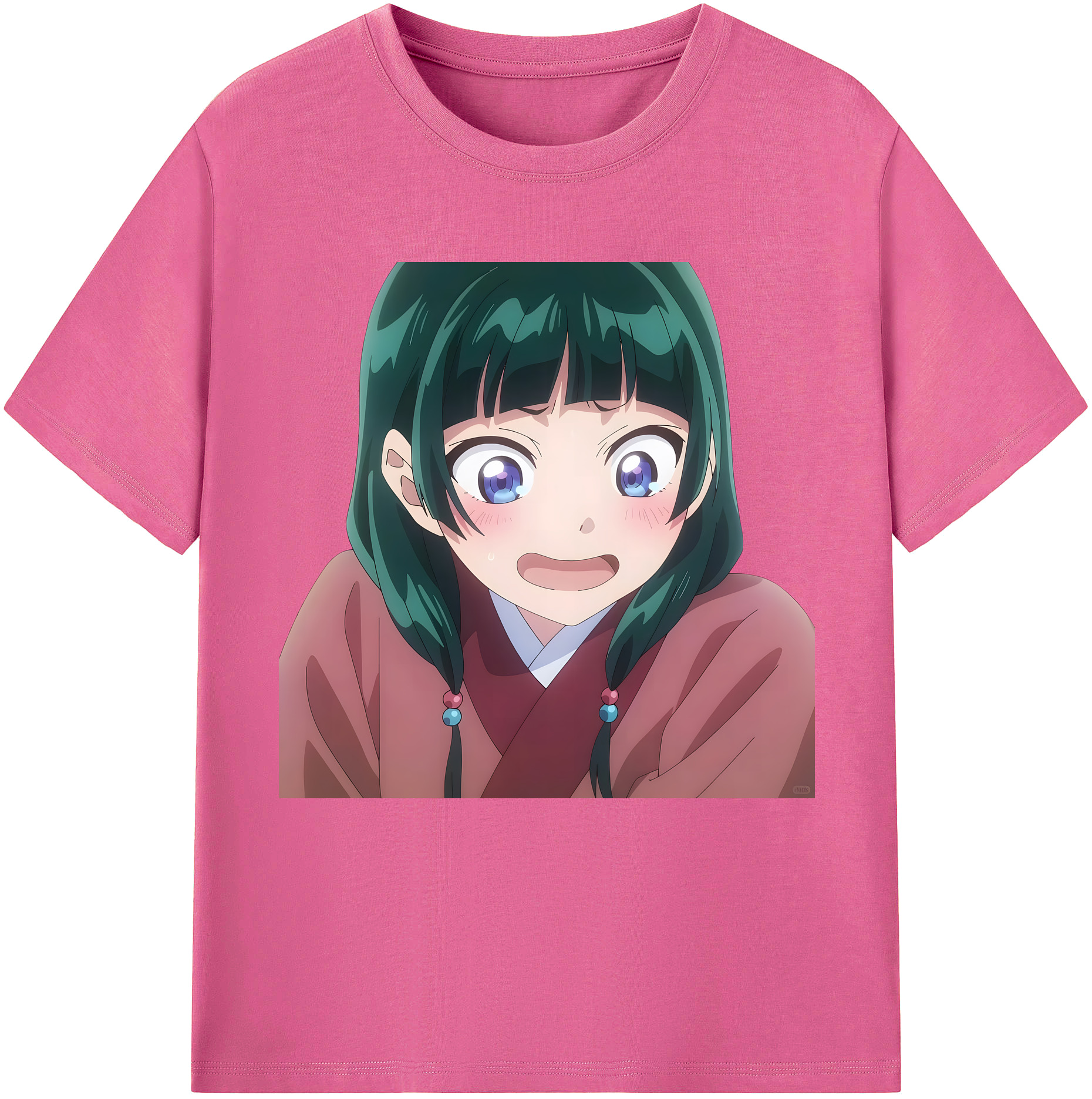 （画像用） 薬屋のひとりごと The Apothecary Diaries レディースカジュアルプリントTシャツ（綿100％）
