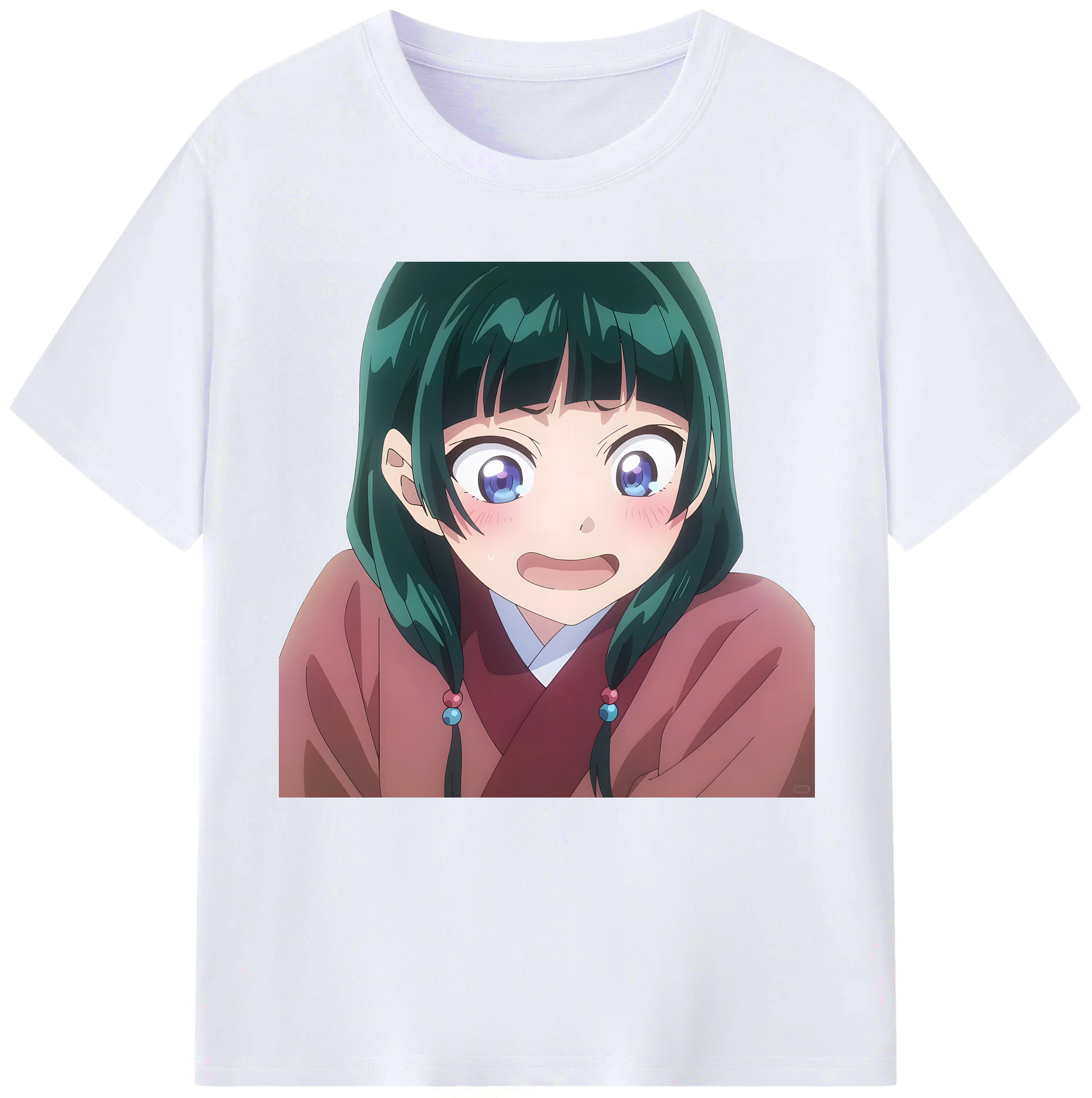 （画像用） 薬屋のひとりごと The Apothecary Diaries レディースカジュアルプリントTシャツ（綿100％）