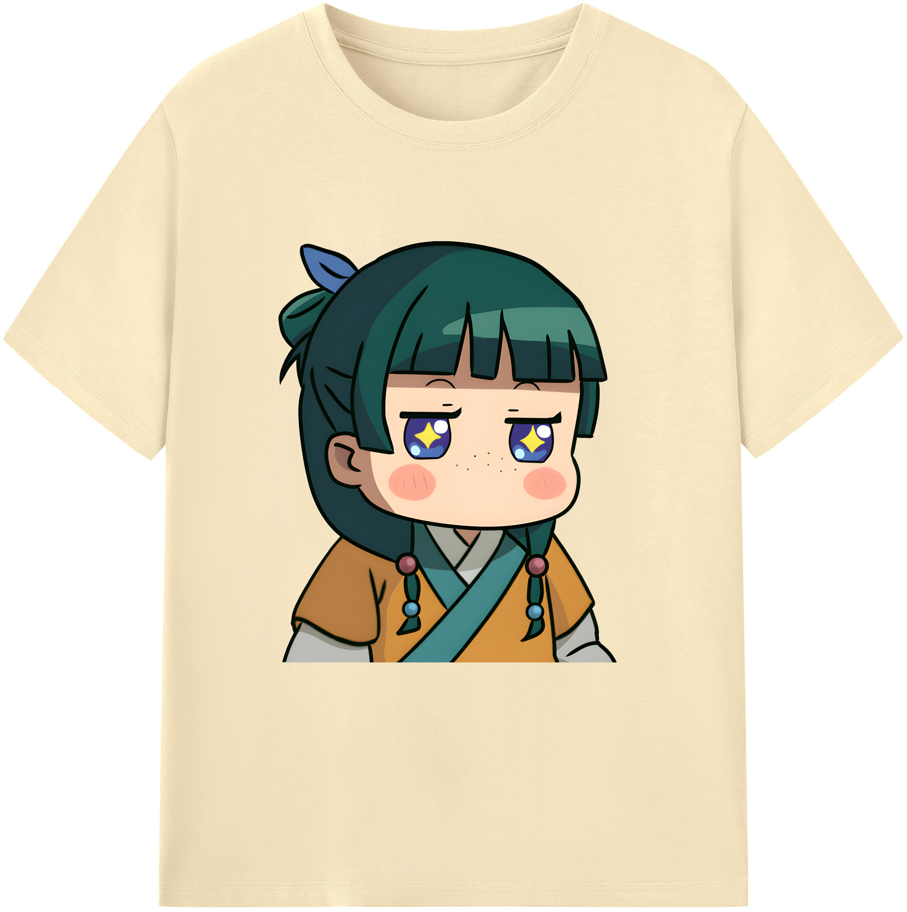 （画像用） 薬屋のひとりごと The Apothecary Diaries 綿100％半袖Tシャツ（フロントプリント）