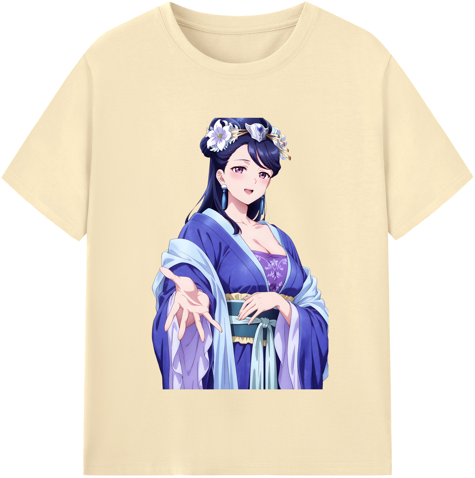 （画像用） 薬屋のひとりごと The Apothecary Diaries 綿100％半袖Tシャツ（フロントプリント）