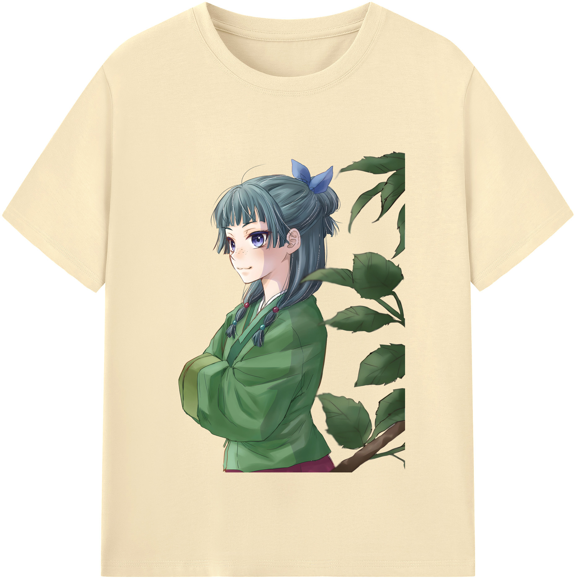 （画像用） 薬屋のひとりごと The Apothecary Diaries 綿100％半袖Tシャツ（フロントプリント）