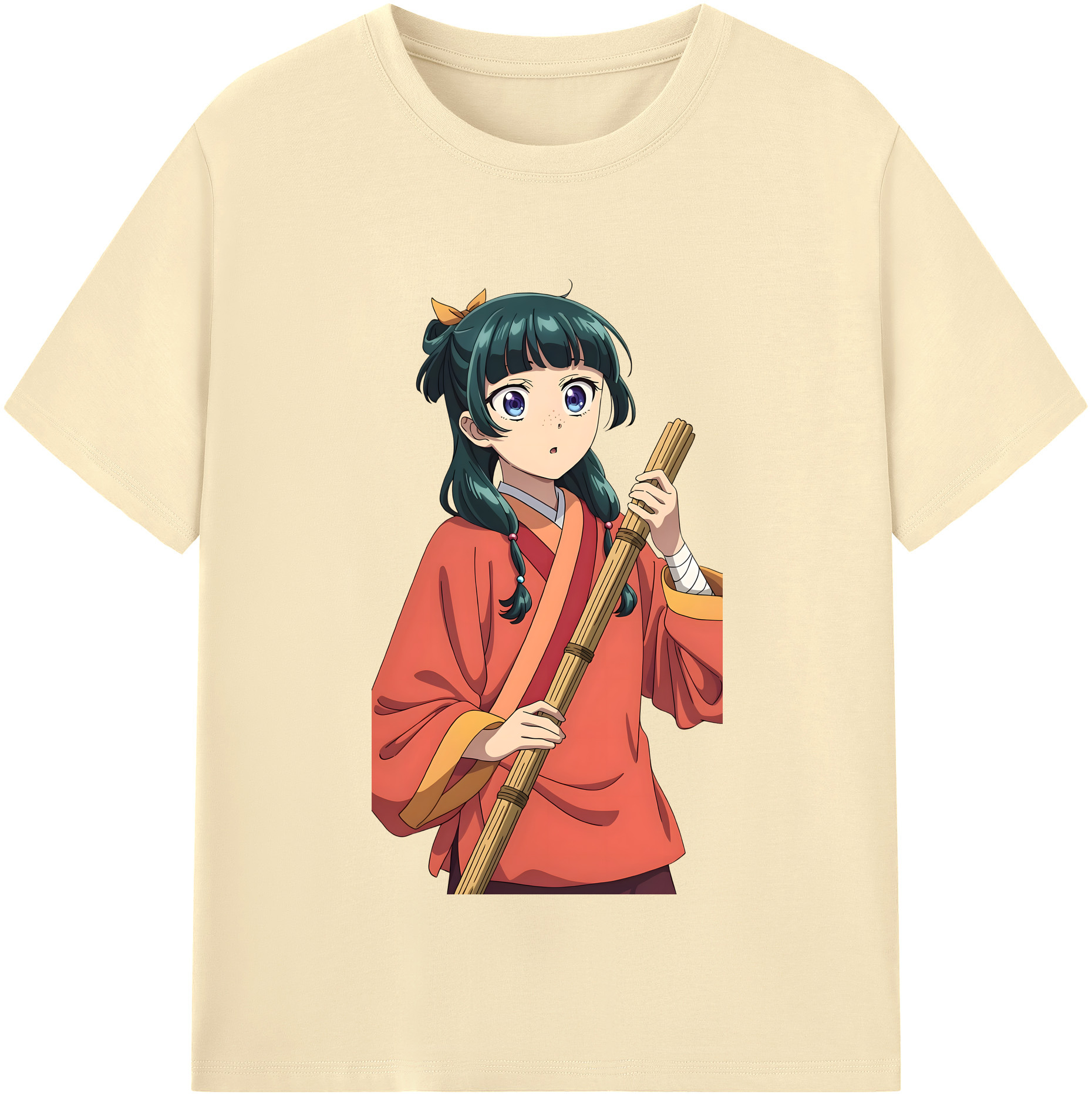 （画像用） 薬屋のひとりごと The Apothecary Diaries 綿100％半袖Tシャツ（フロントプリント）