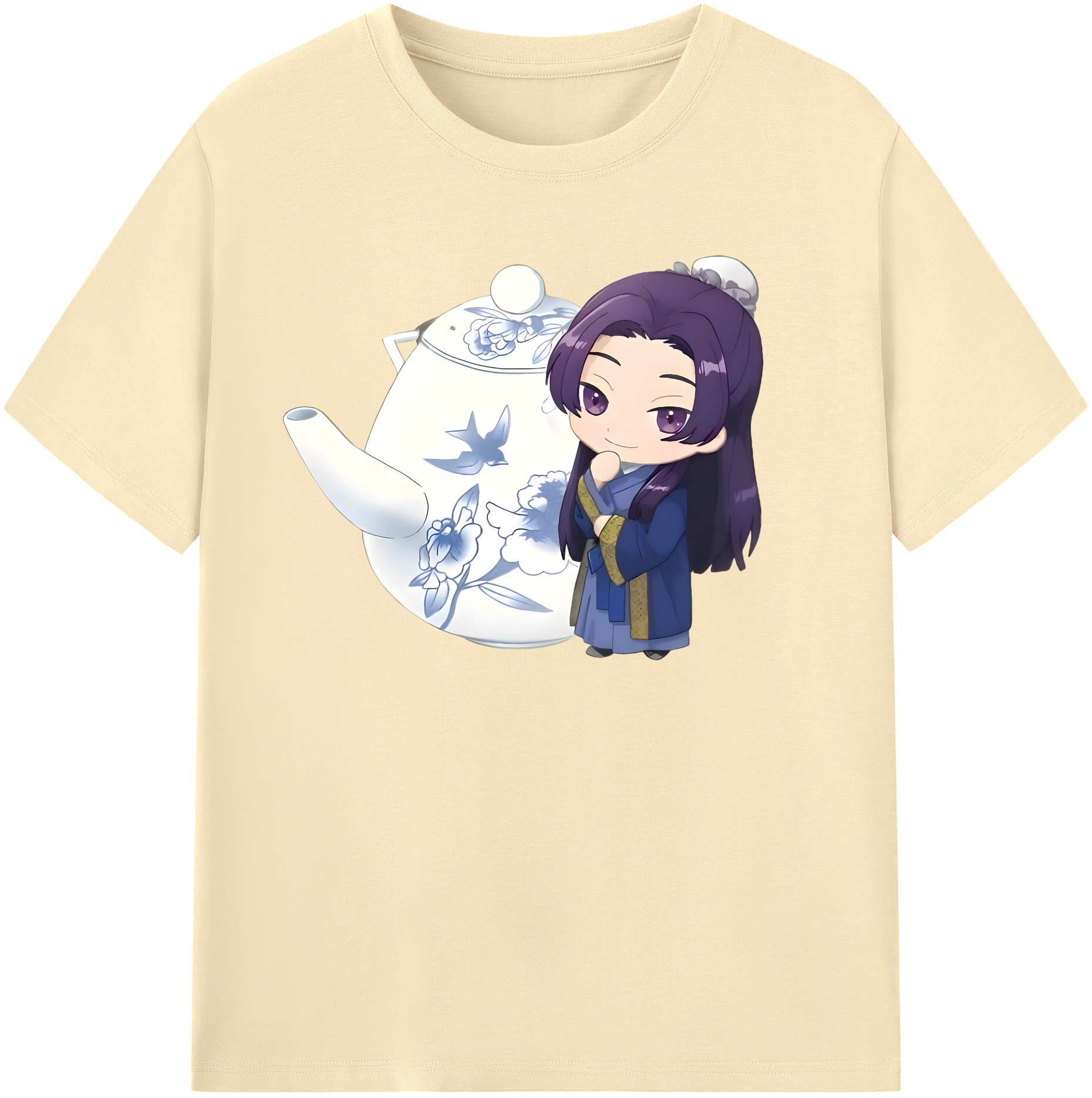 （画像用） 薬屋のひとりごと The Apothecary Diaries 綿100％半袖Tシャツ（フロントプリント）