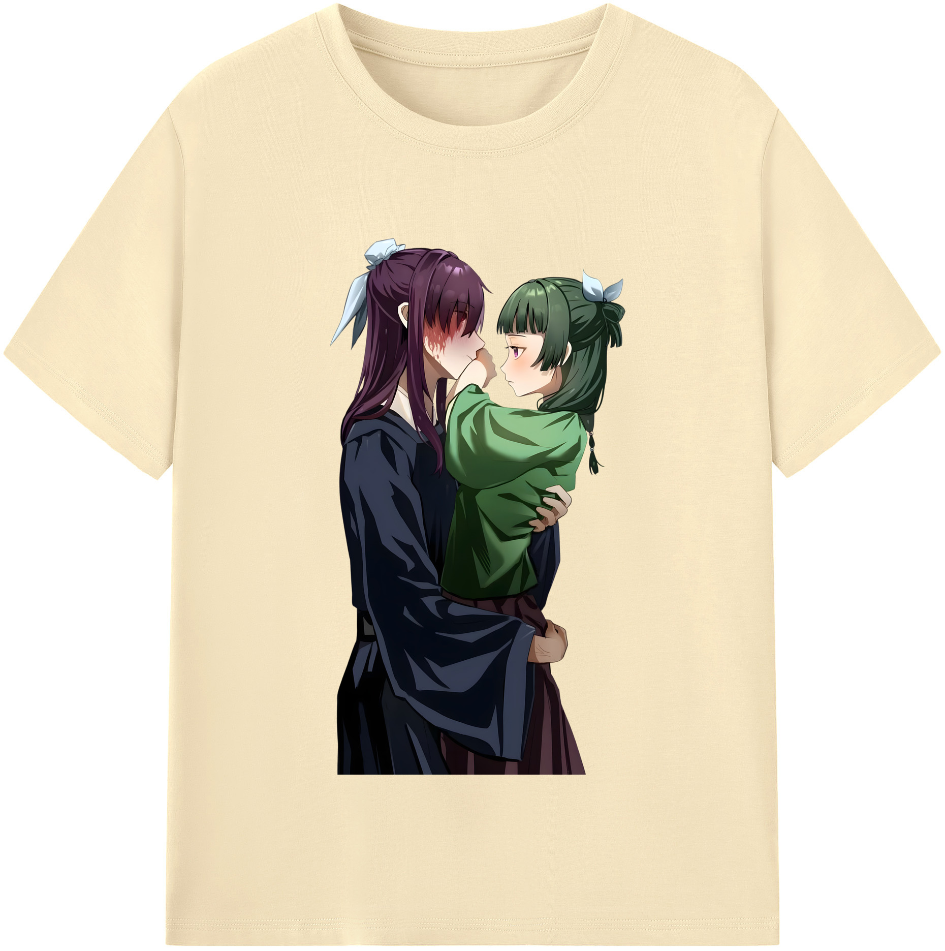 （画像用） 薬屋のひとりごと The Apothecary Diaries 綿100％半袖Tシャツ（フロントプリント）