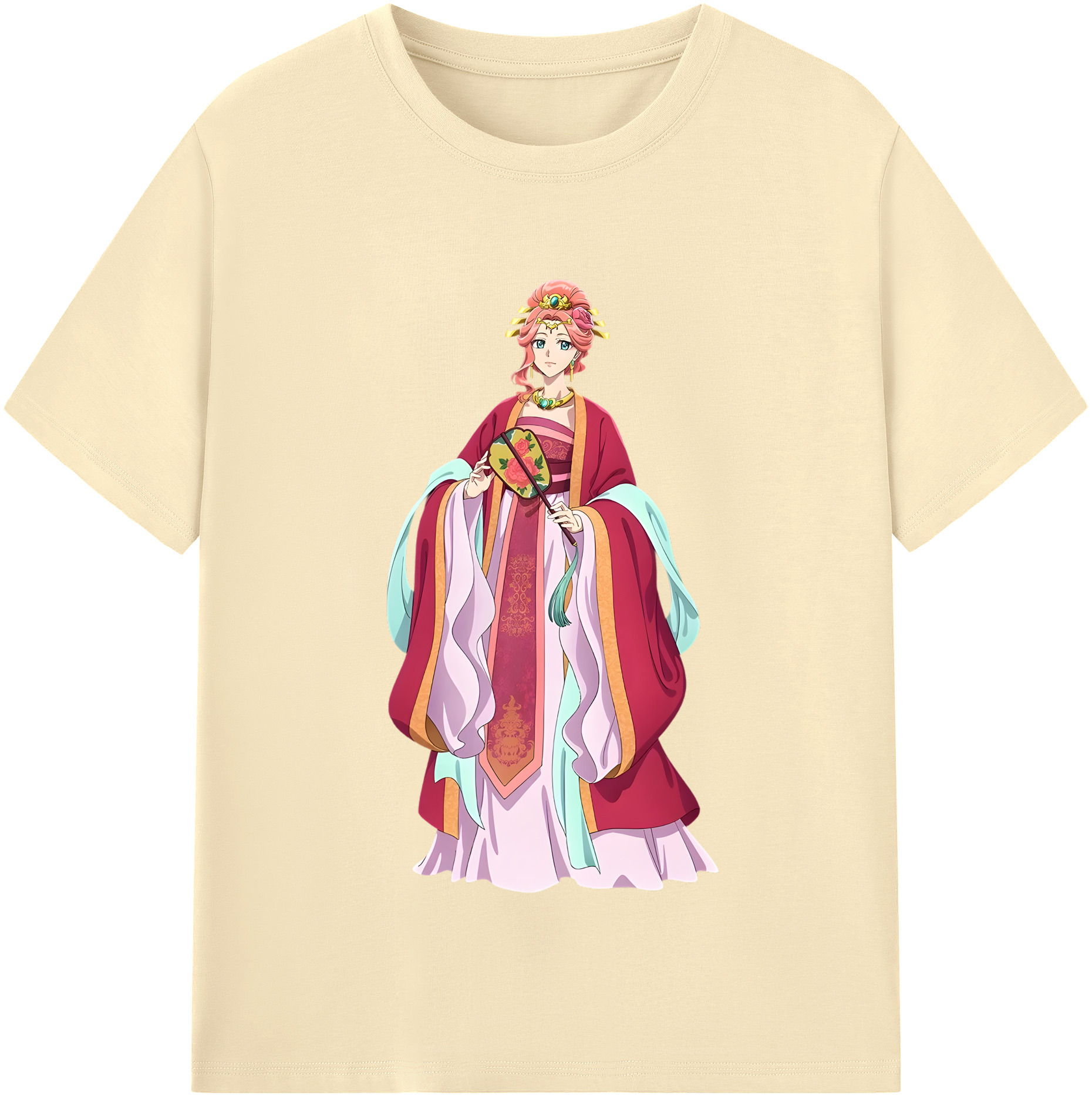 （画像用） 薬屋のひとりごと The Apothecary Diaries 綿100％半袖Tシャツ（フロントプリント）