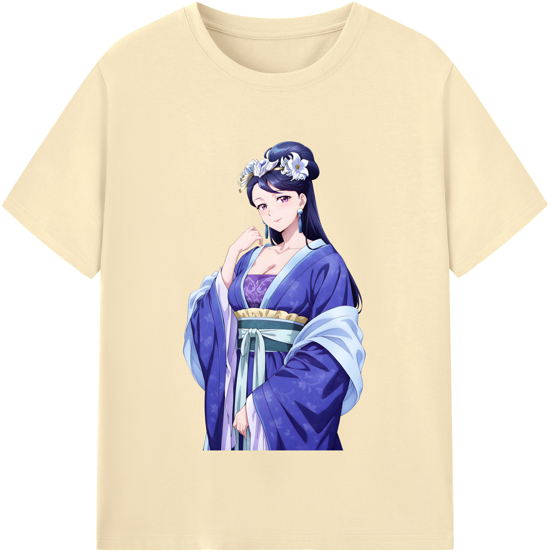（画像用） 薬屋のひとりごと The Apothecary Diaries 綿100％半袖Tシャツ（フロントプリント）