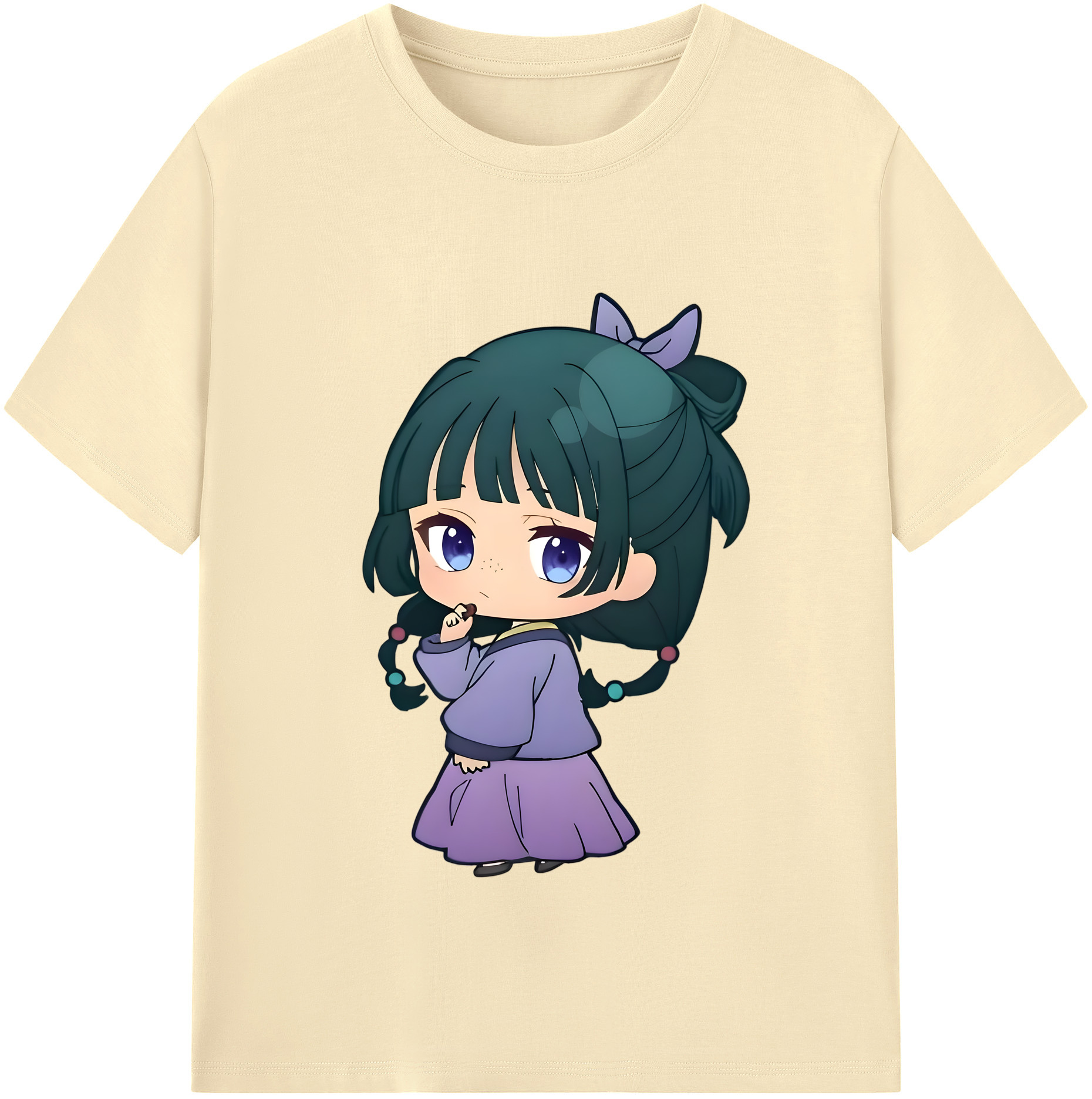 （画像用） 薬屋のひとりごと The Apothecary Diaries 綿100％半袖Tシャツ（フロントプリント）