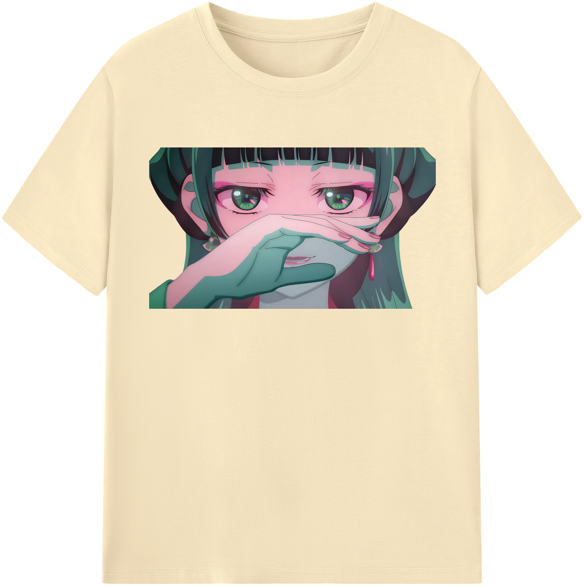 （画像用） 薬屋のひとりごと The Apothecary Diaries 綿100％半袖Tシャツ（フロントプリント）