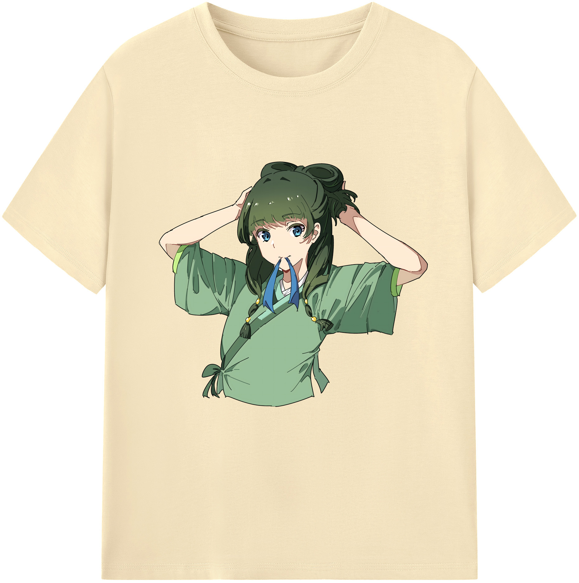 （画像用） 薬屋のひとりごと The Apothecary Diaries 綿100％半袖Tシャツ（フロントプリント）
