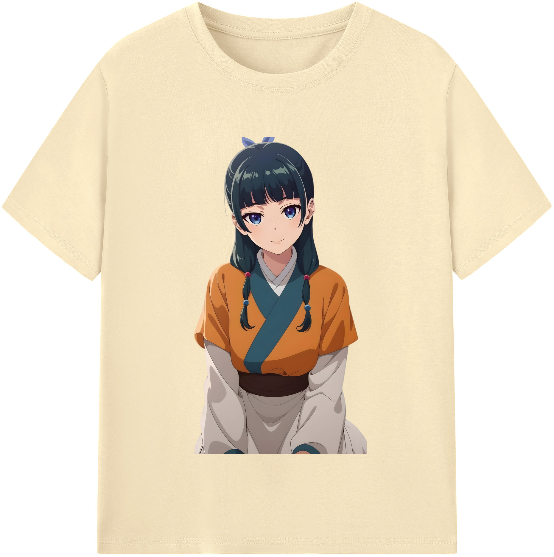 （画像用） 薬屋のひとりごと The Apothecary Diaries 綿100％半袖Tシャツ（フロントプリント）