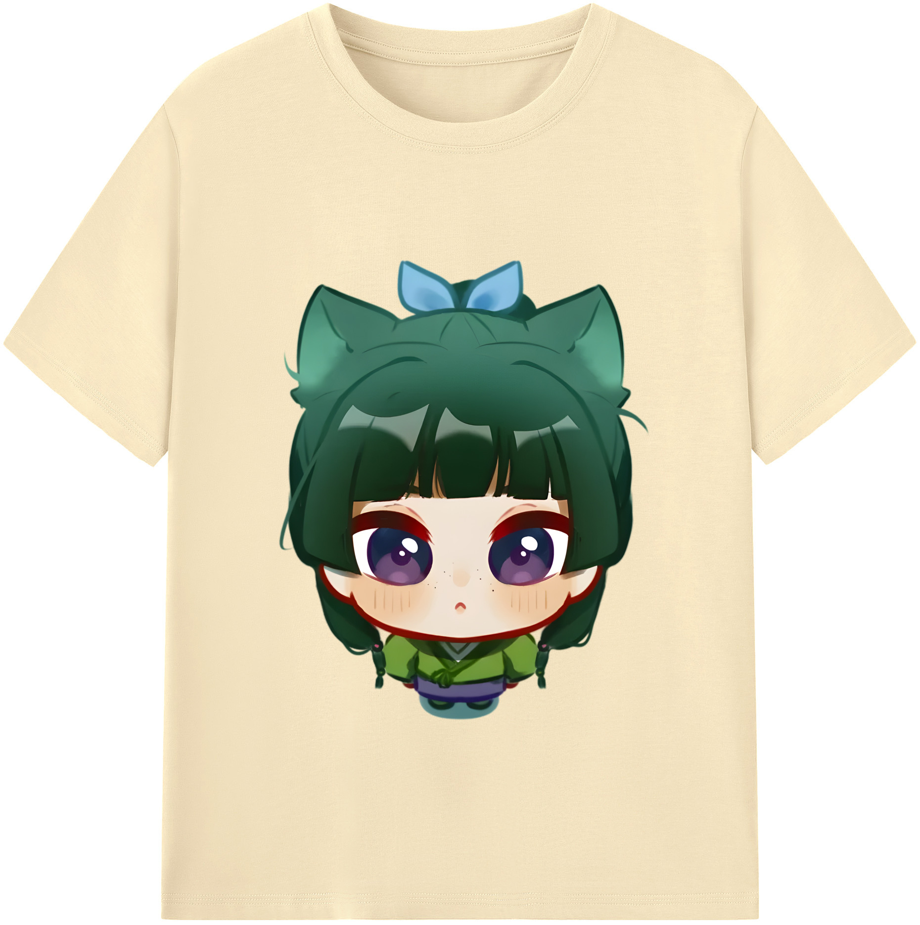 （画像用） 薬屋のひとりごと The Apothecary Diaries 綿100％半袖Tシャツ（フロントプリント）