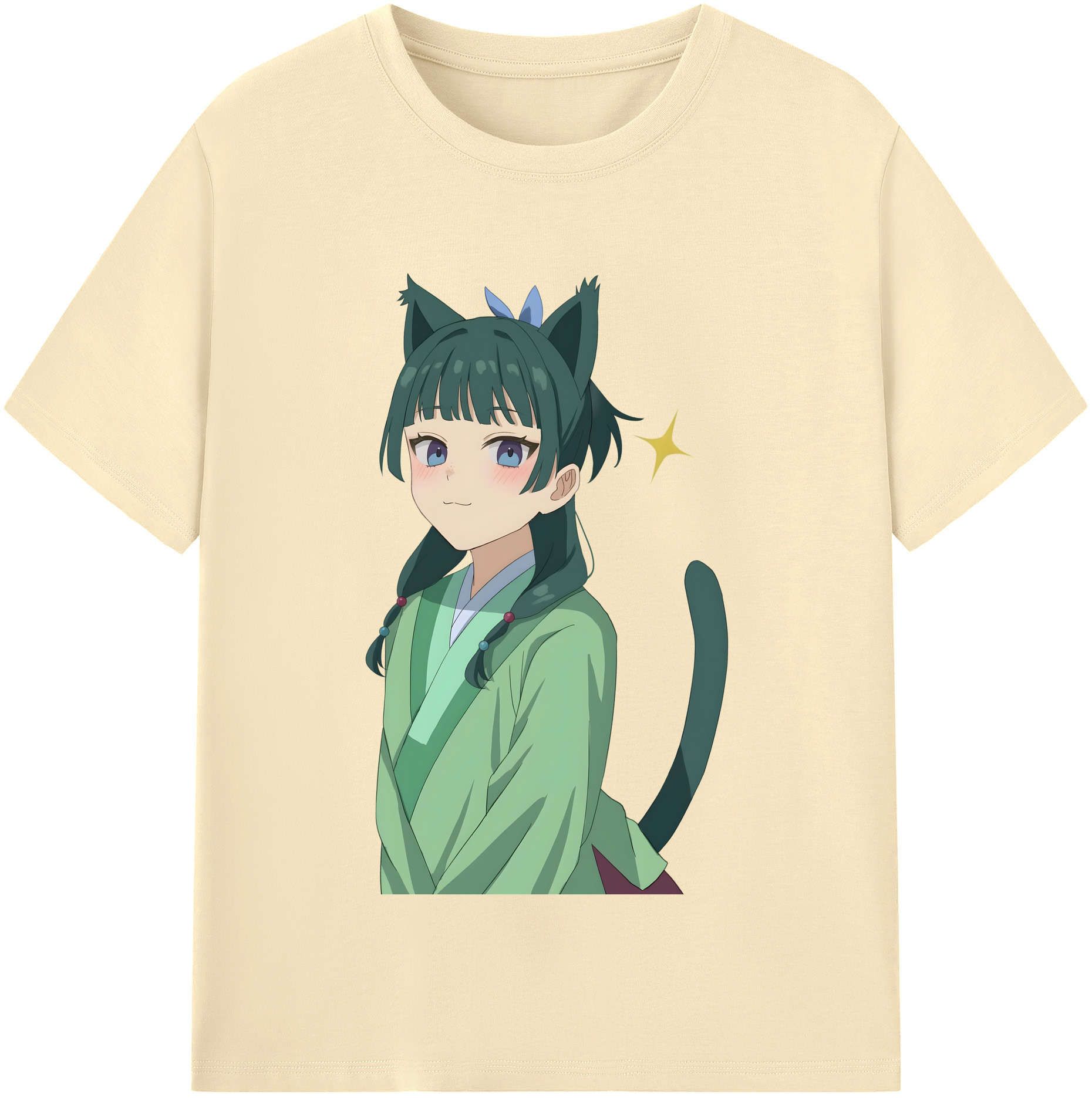 （画像用） 薬屋のひとりごと The Apothecary Diaries 綿100％半袖Tシャツ（フロントプリント）