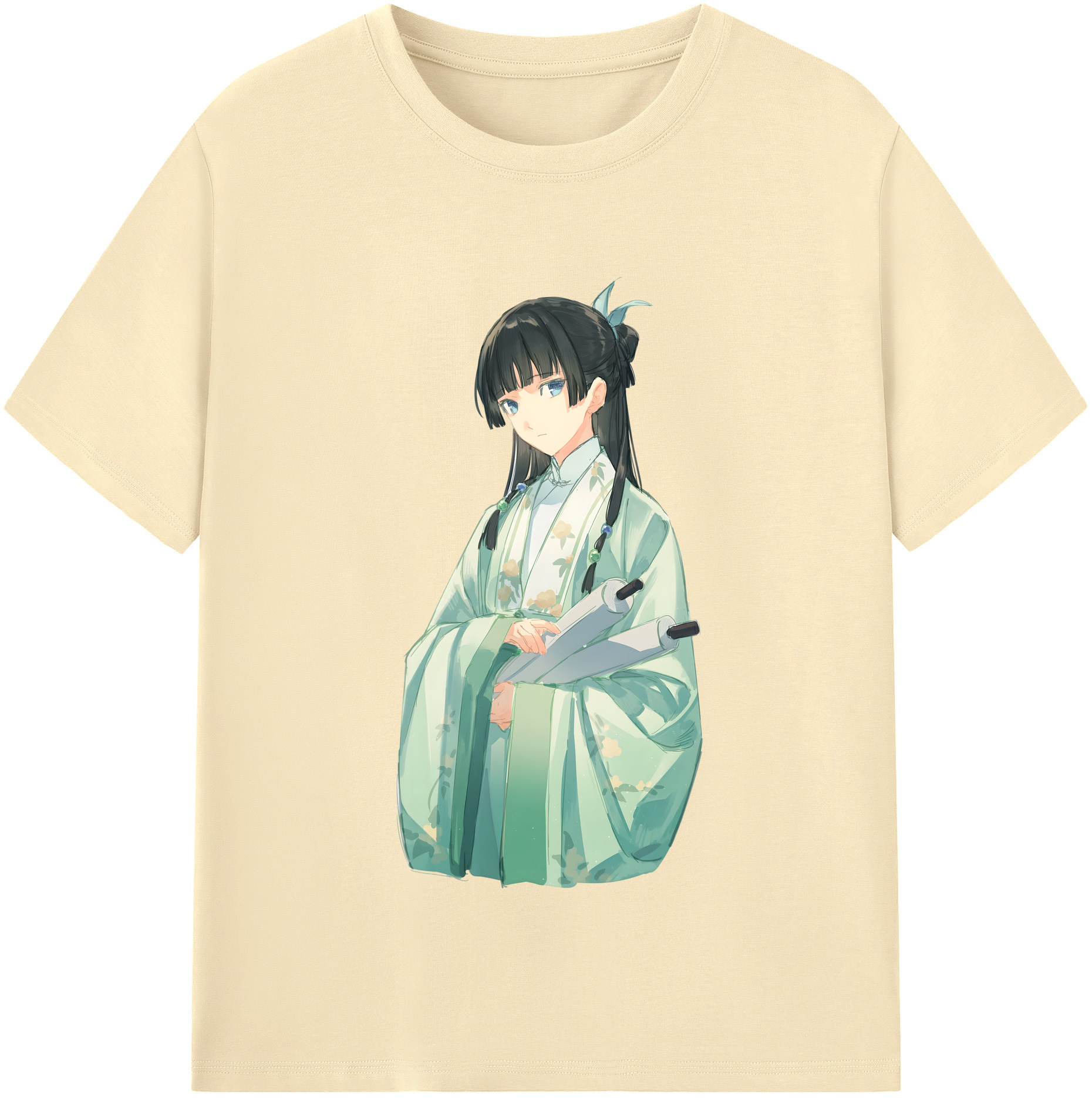 （画像用） 薬屋のひとりごと The Apothecary Diaries 綿100％半袖Tシャツ（フロントプリント）