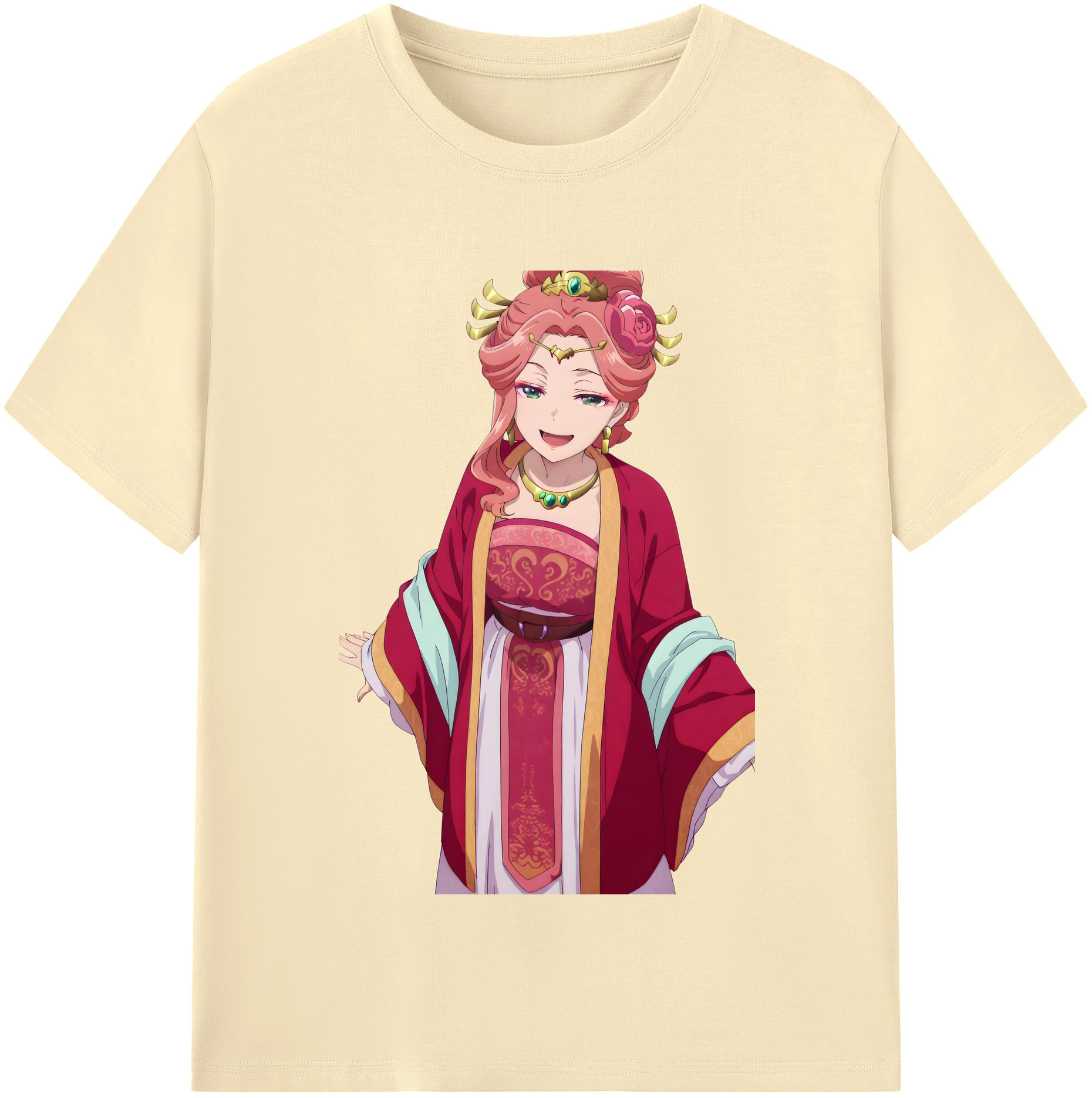 （画像用） 薬屋のひとりごと The Apothecary Diaries 綿100％半袖Tシャツ（フロントプリント）