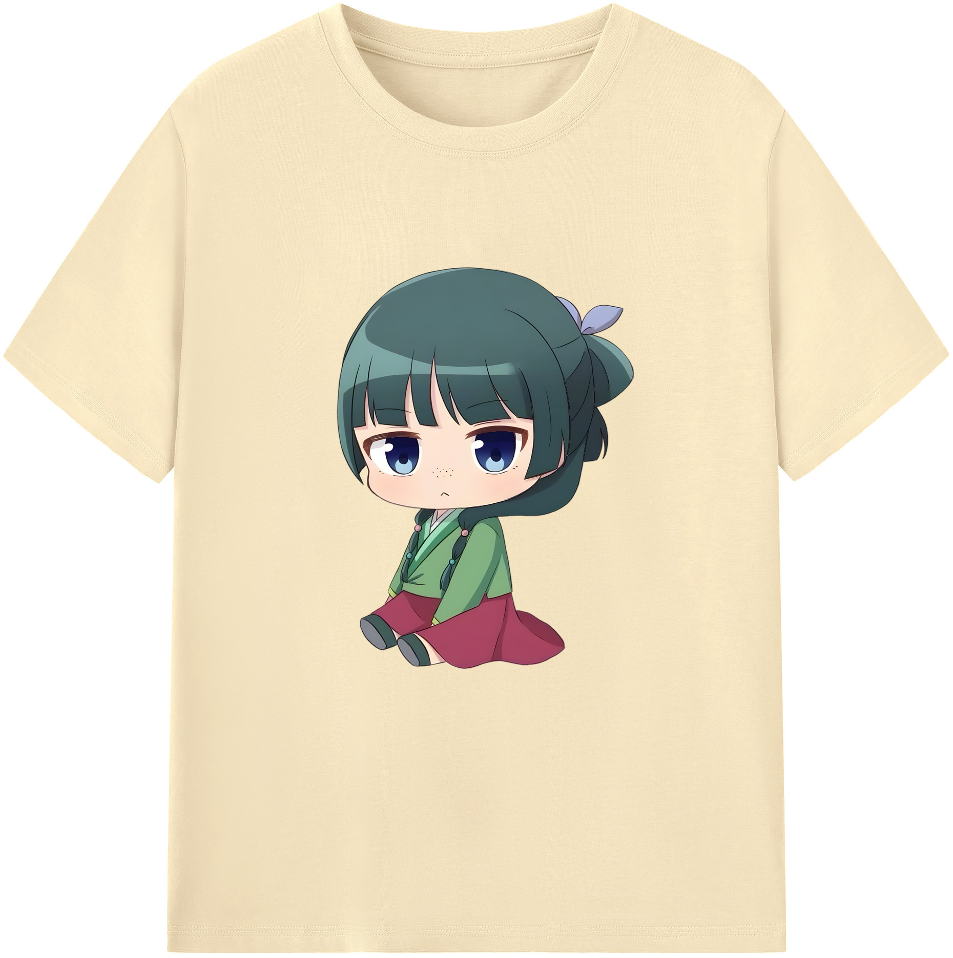 （画像用） 薬屋のひとりごと The Apothecary Diaries 綿100％半袖Tシャツ（フロントプリント）