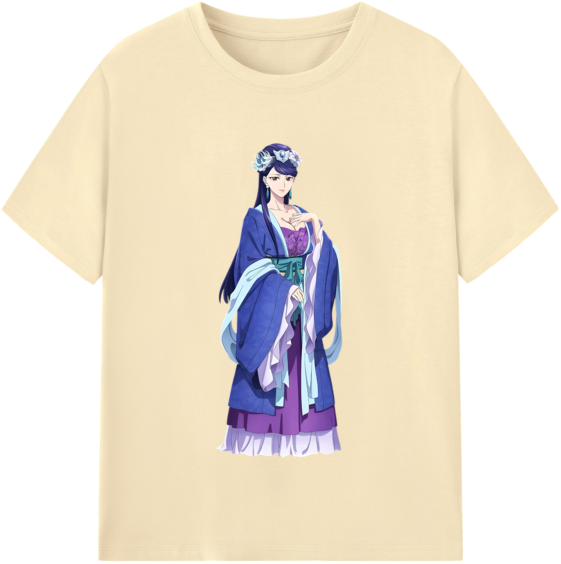 （画像用） 薬屋のひとりごと The Apothecary Diaries 綿100％半袖Tシャツ（フロントプリント）