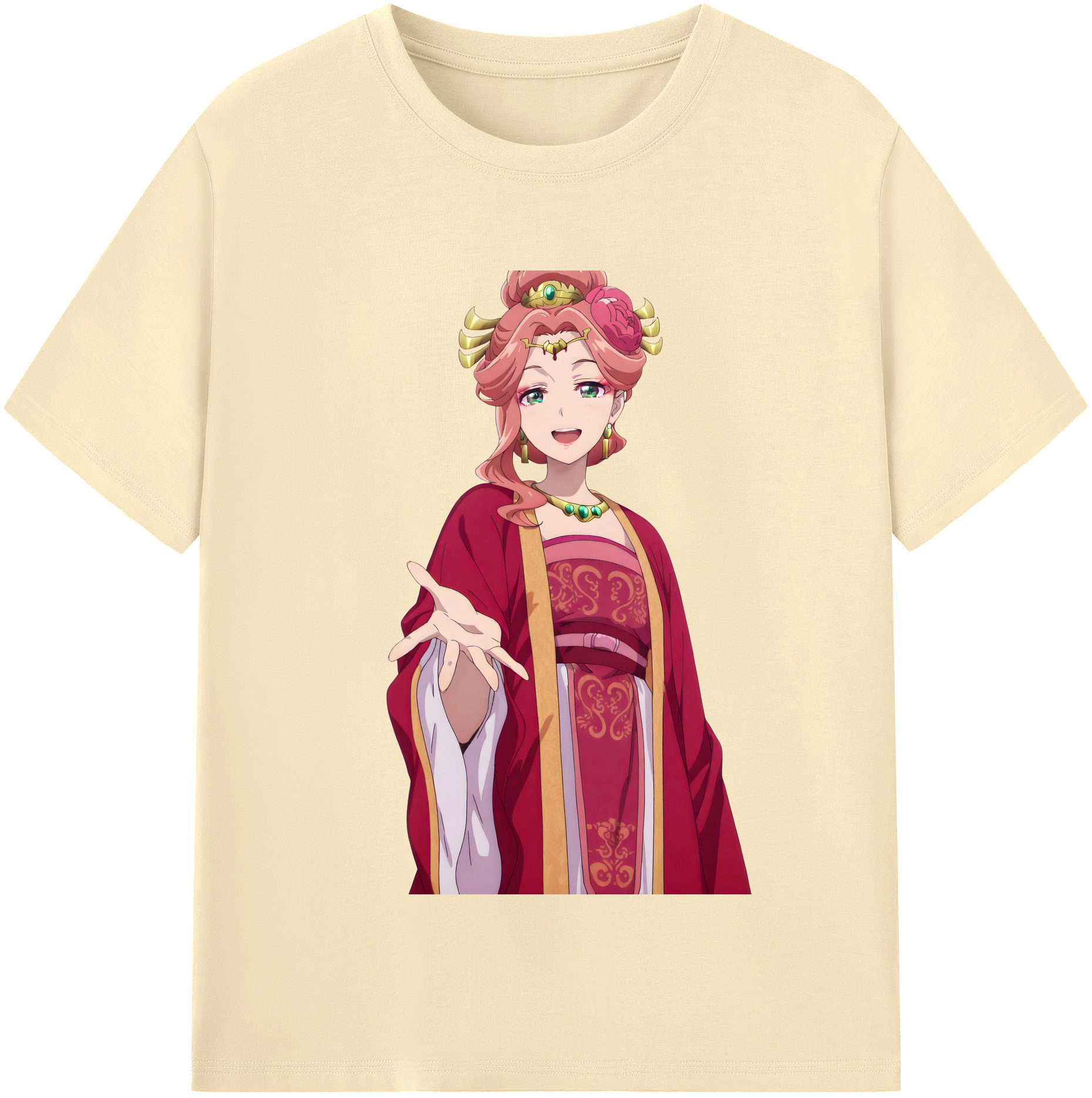 （画像用） 薬屋のひとりごと The Apothecary Diaries 綿100％半袖Tシャツ（フロントプリント）