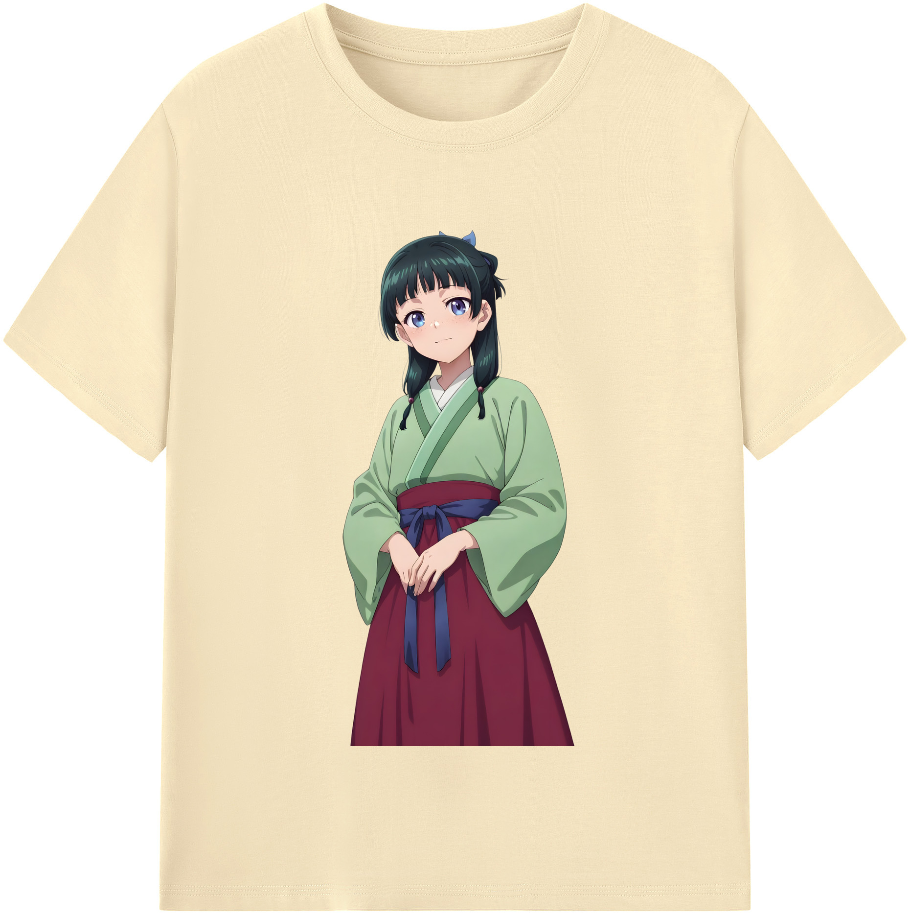 （画像用） 薬屋のひとりごと The Apothecary Diaries 綿100％半袖Tシャツ（フロントプリント）