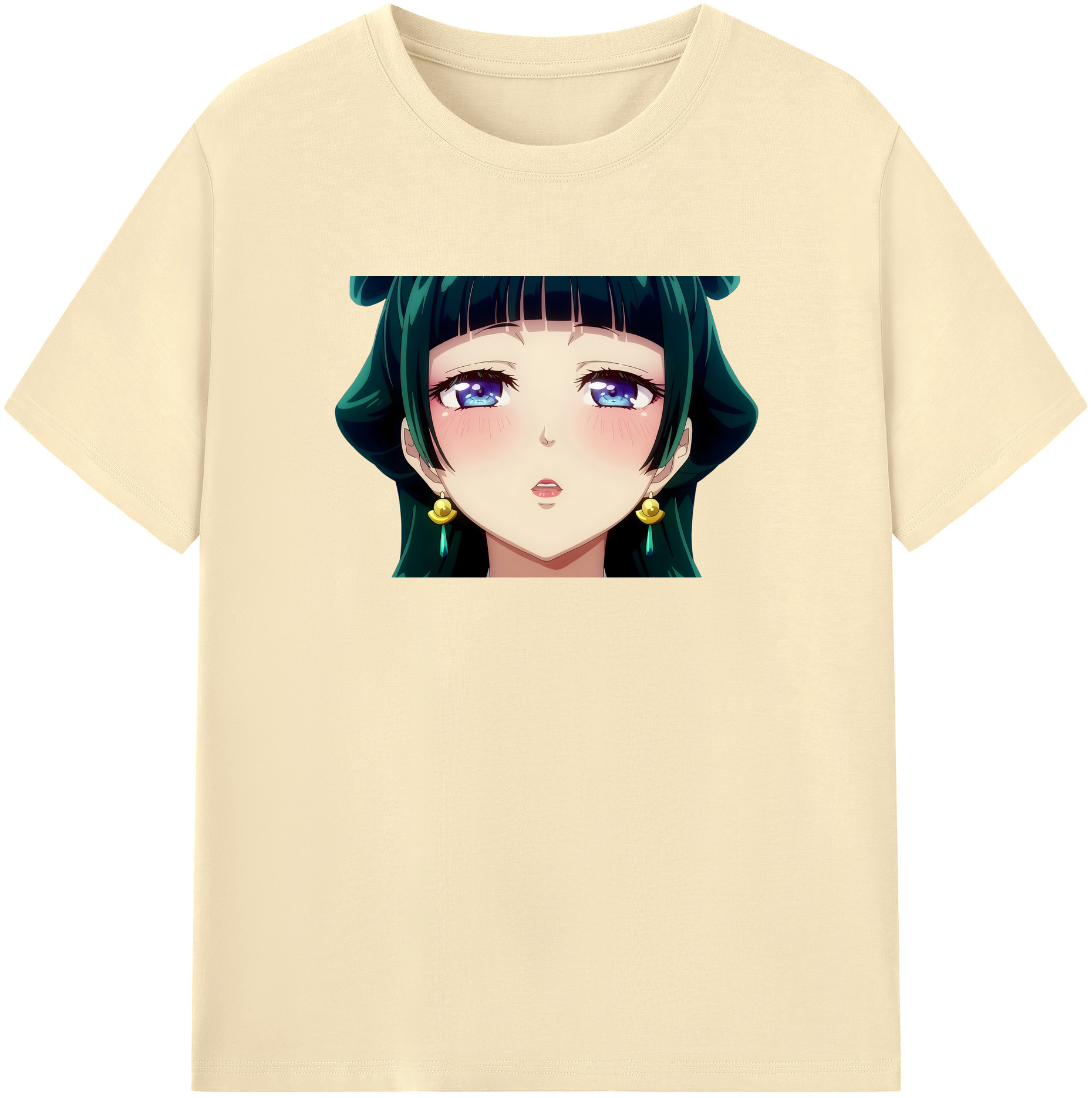 （画像用） 薬屋のひとりごと The Apothecary Diaries 綿100％半袖Tシャツ（フロントプリント）
