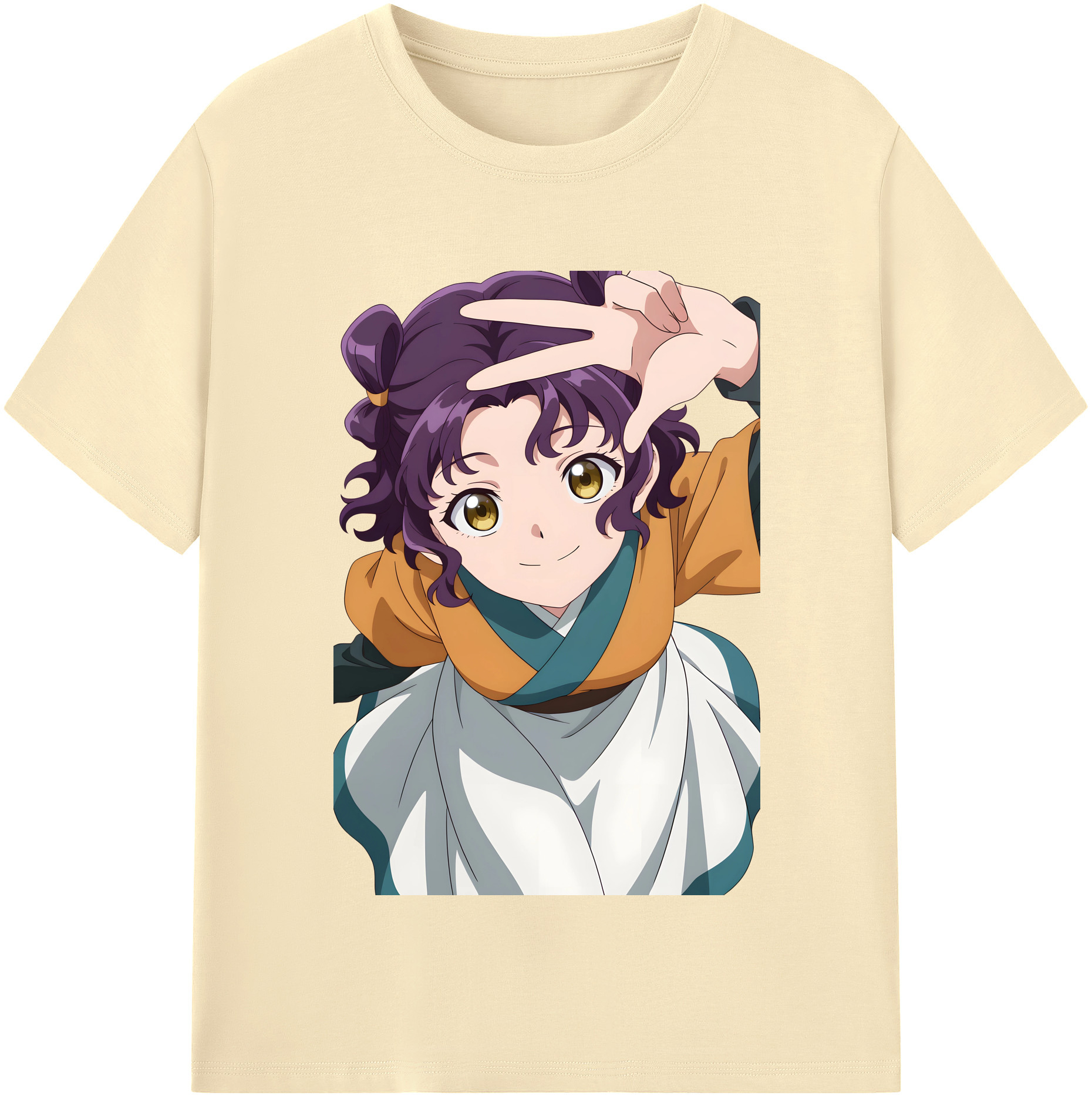 （画像用） 薬屋のひとりごと The Apothecary Diaries 綿100％半袖Tシャツ（フロントプリント）