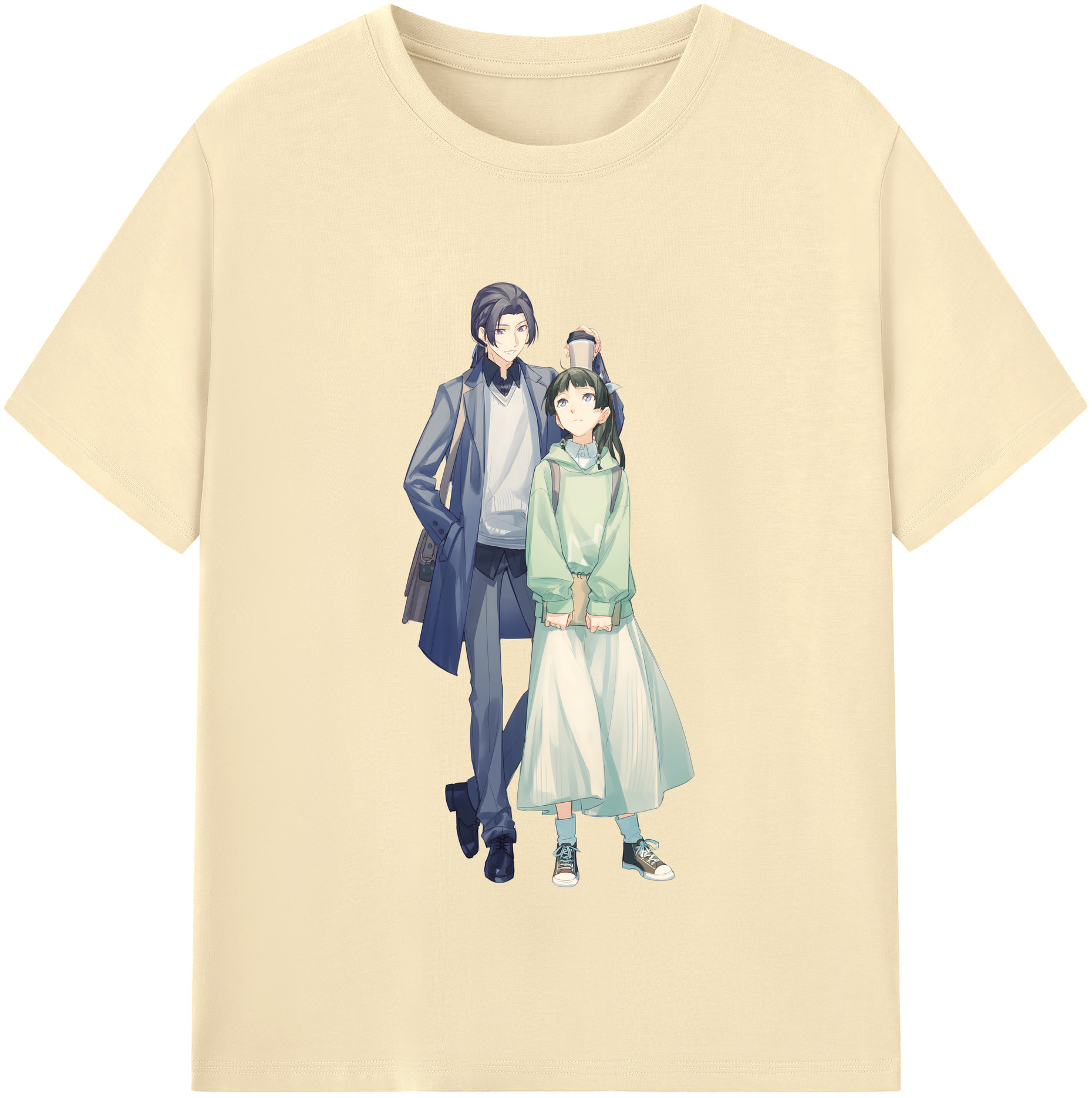 （画像用） 薬屋のひとりごと The Apothecary Diaries 綿100％半袖Tシャツ（フロントプリント）