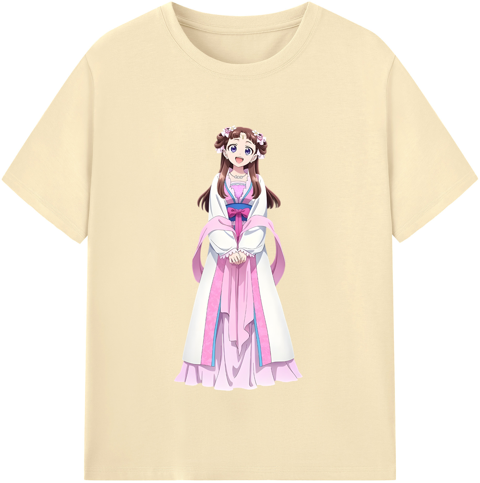 （画像用） 薬屋のひとりごと The Apothecary Diaries 綿100％半袖Tシャツ（フロントプリント）