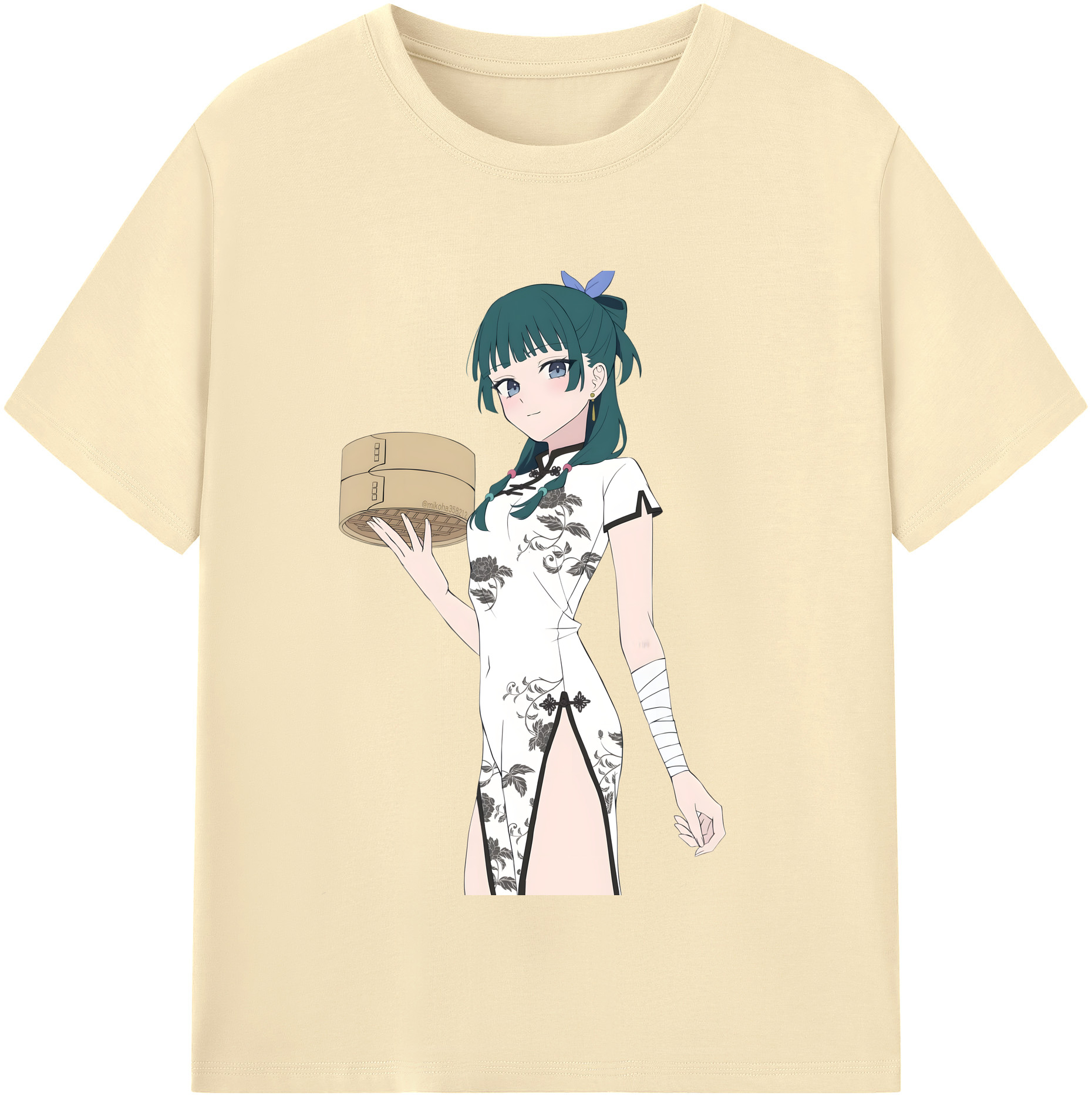 （画像用） 薬屋のひとりごと The Apothecary Diaries 綿100％半袖Tシャツ（フロントプリント）