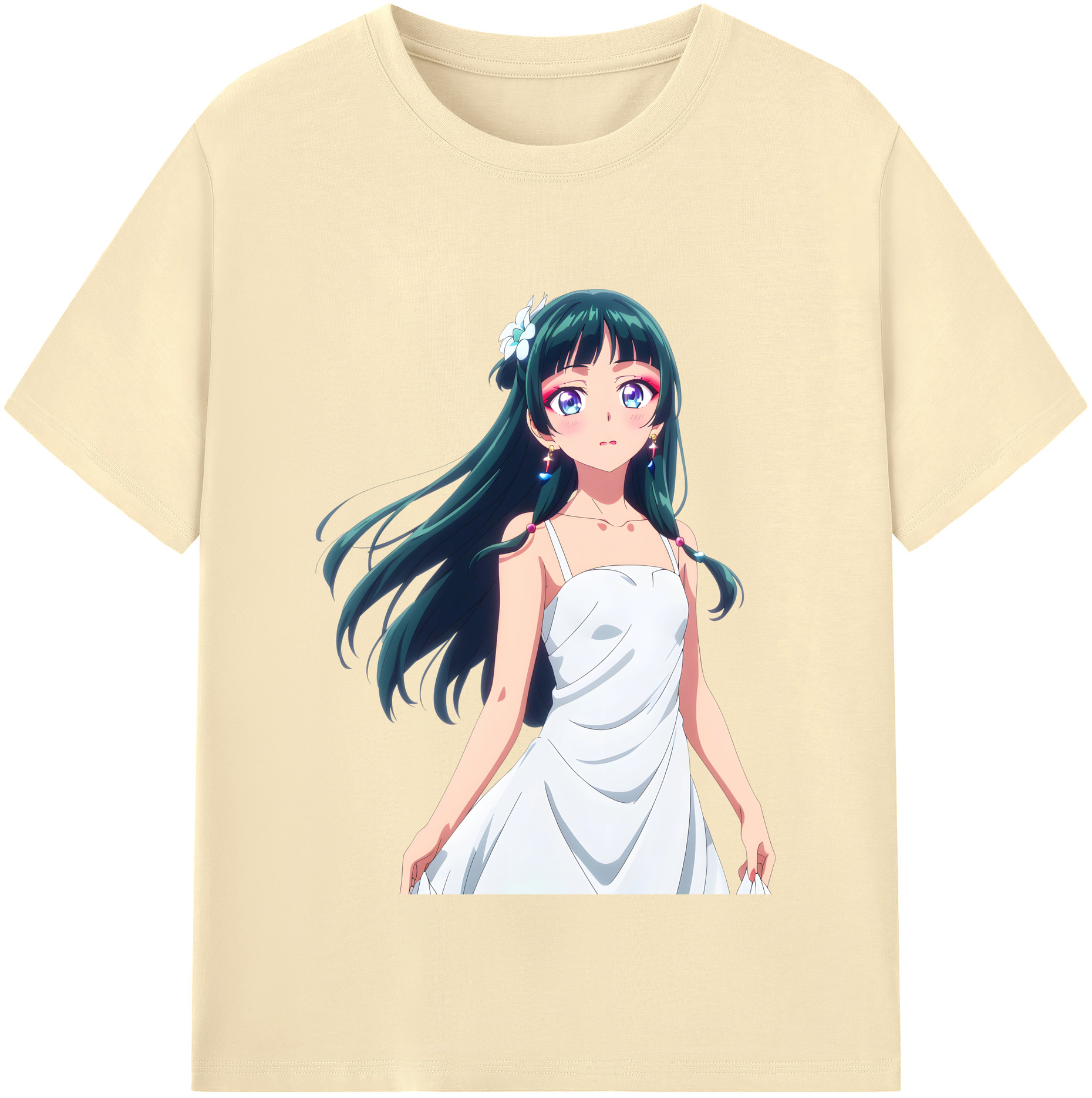 （画像用） 薬屋のひとりごと The Apothecary Diaries 綿100％半袖Tシャツ（フロントプリント）