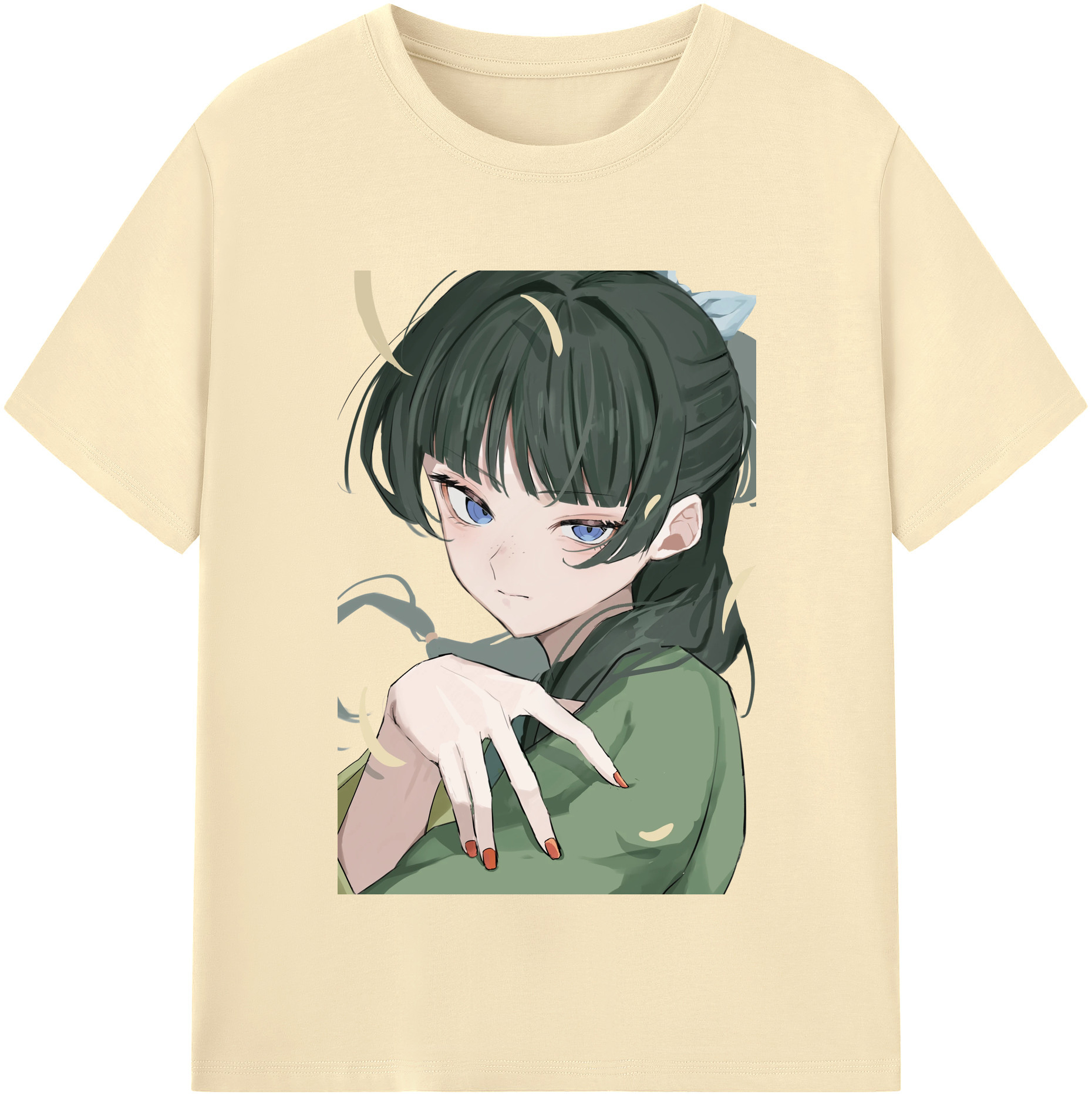 （画像用） 薬屋のひとりごと The Apothecary Diaries 綿100％半袖Tシャツ（フロントプリント）