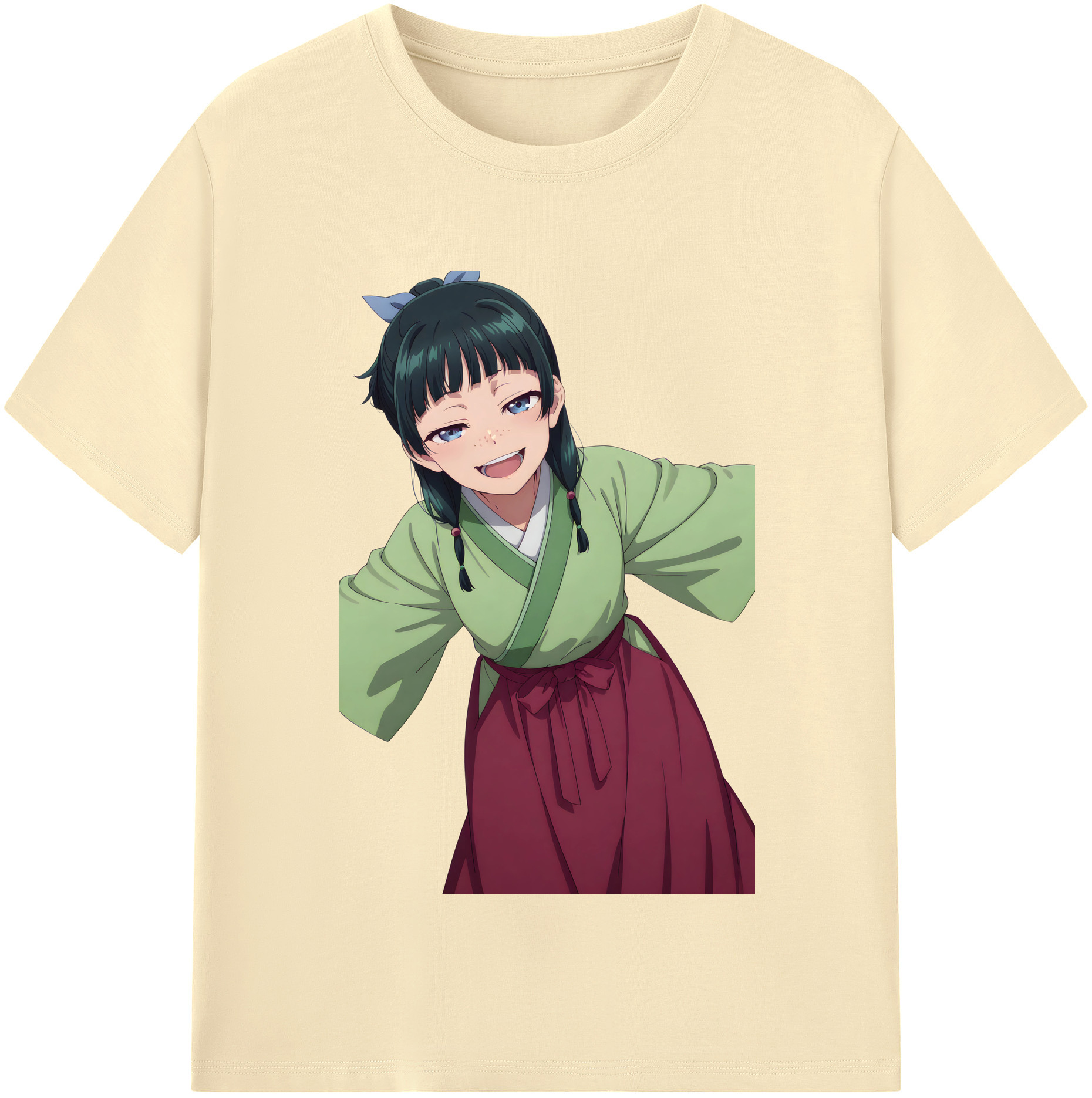 （画像用） 薬屋のひとりごと The Apothecary Diaries 綿100％半袖Tシャツ（フロントプリント）