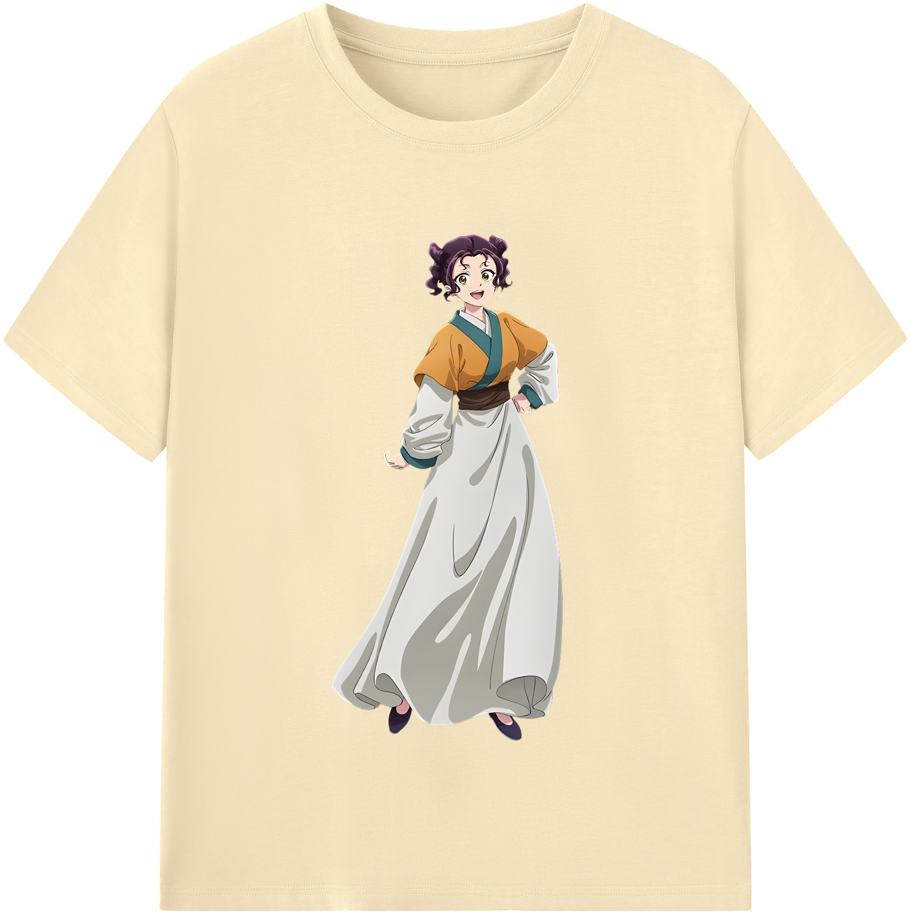（画像用） 薬屋のひとりごと The Apothecary Diaries 綿100％半袖Tシャツ（フロントプリント）