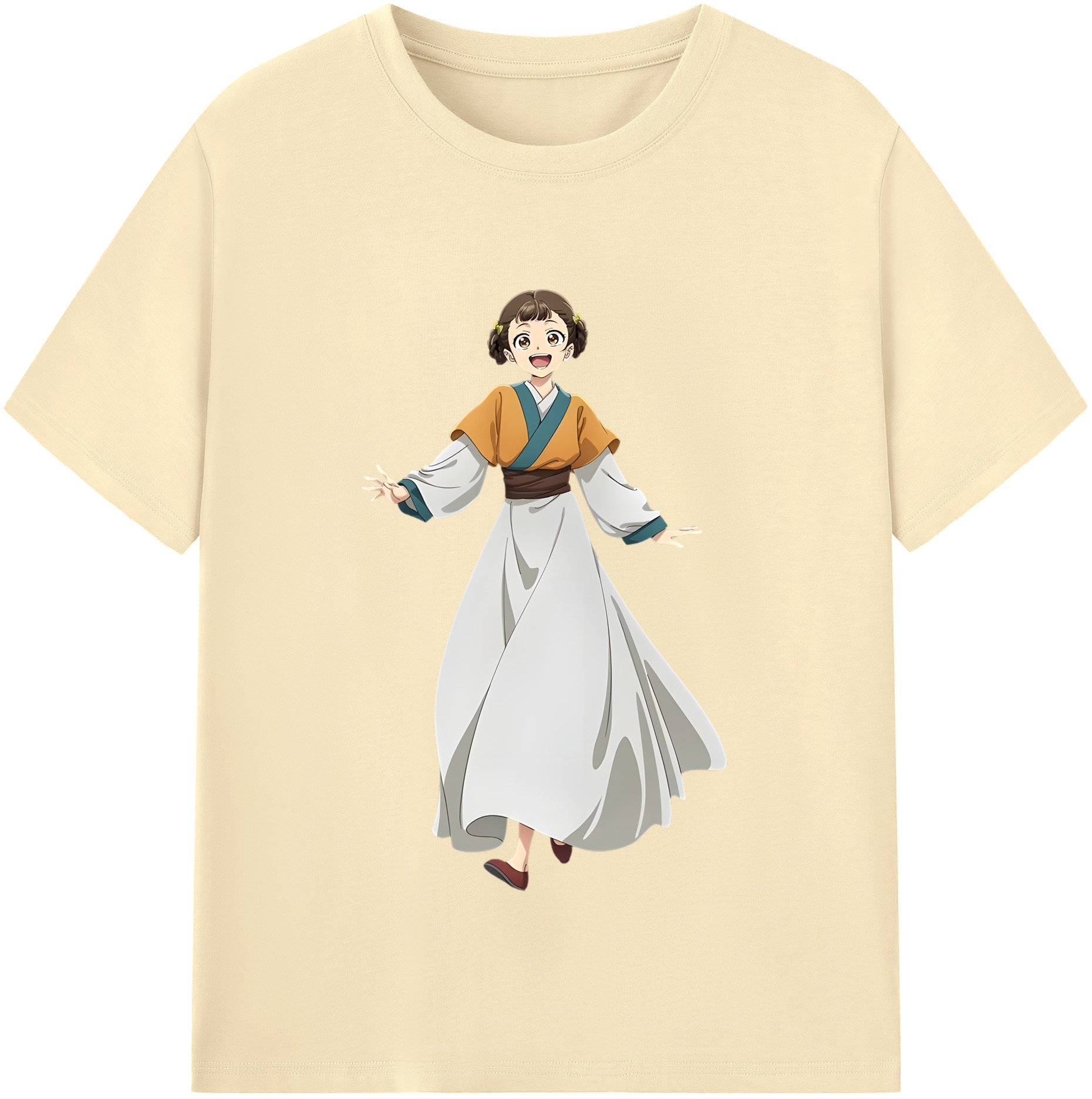 （画像用） 薬屋のひとりごと The Apothecary Diaries 綿100％半袖Tシャツ（フロントプリント）