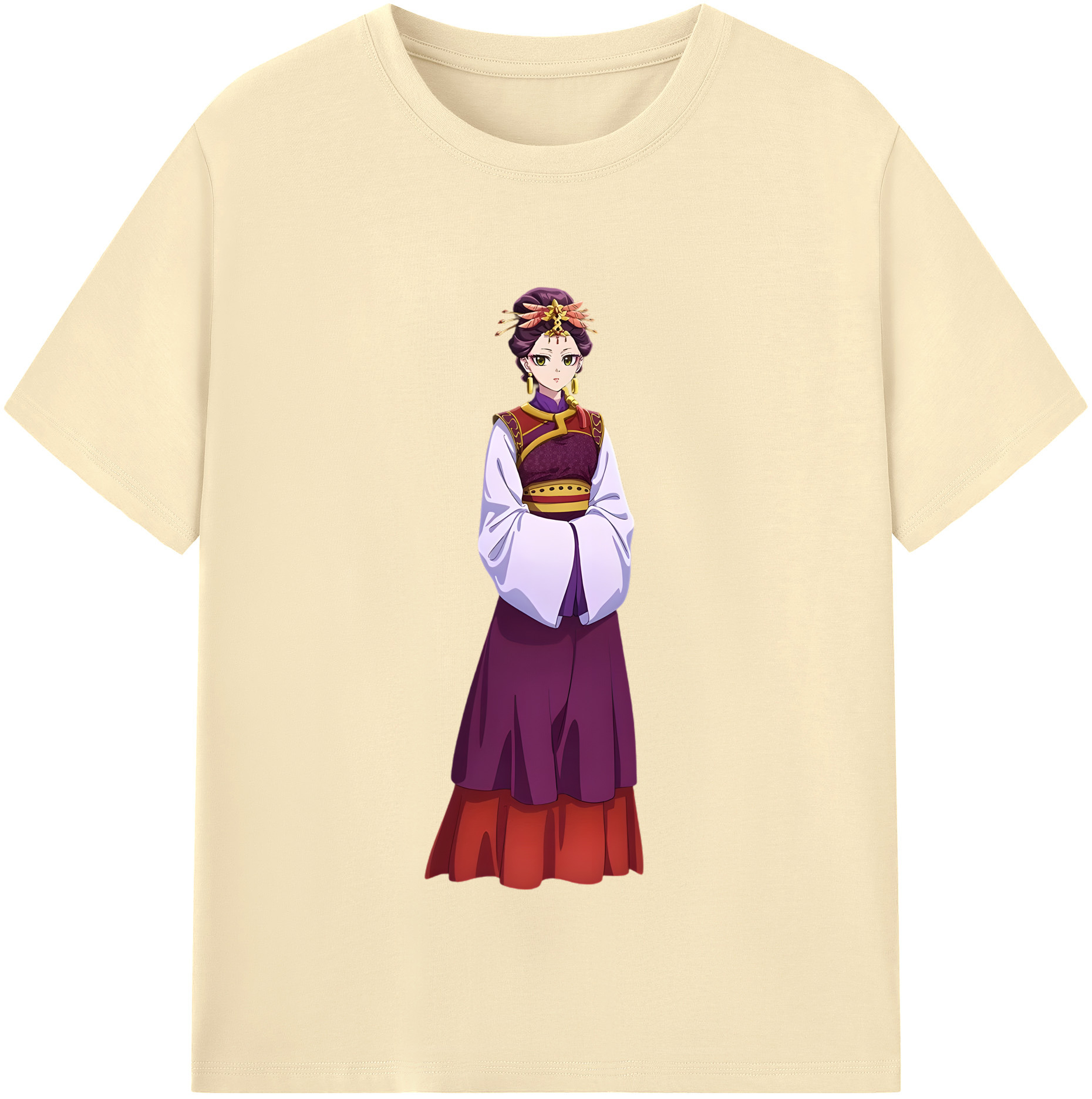 （画像用） 薬屋のひとりごと The Apothecary Diaries 綿100％半袖Tシャツ（フロントプリント）
