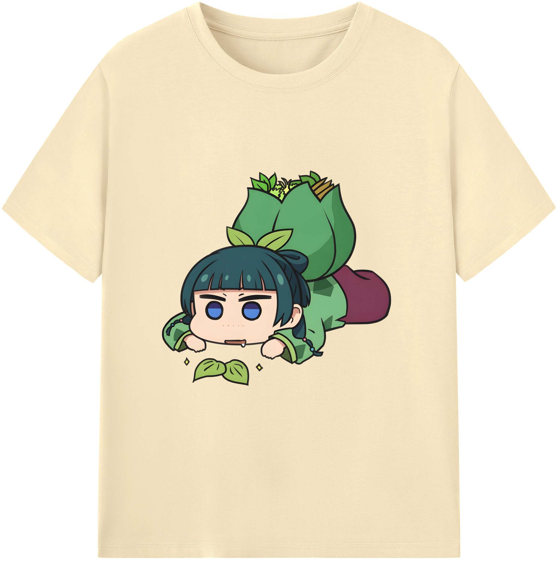 （画像用） 薬屋のひとりごと The Apothecary Diaries 綿100％半袖Tシャツ（フロントプリント）