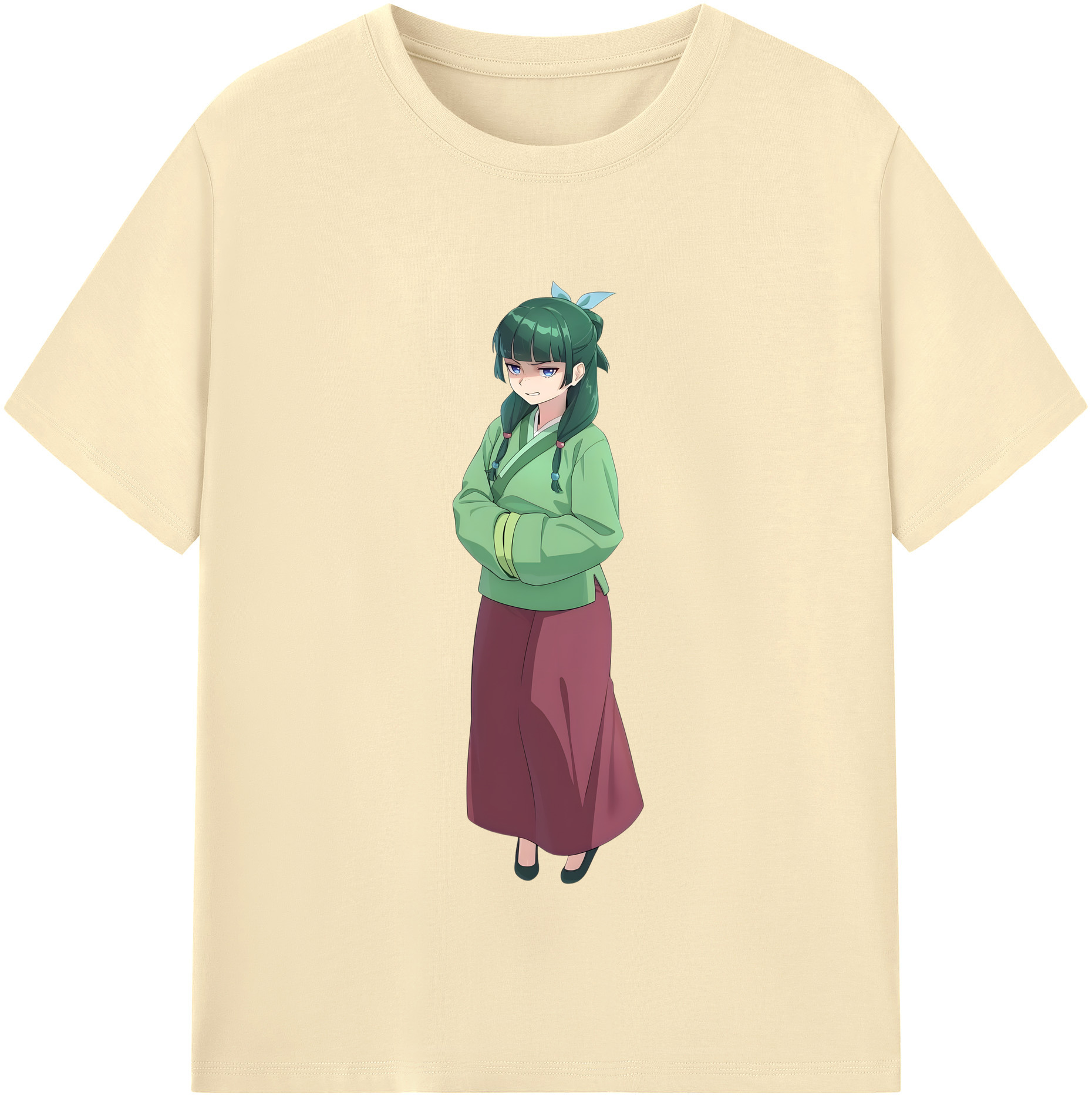 （画像用） 薬屋のひとりごと The Apothecary Diaries 綿100％半袖Tシャツ（フロントプリント）
