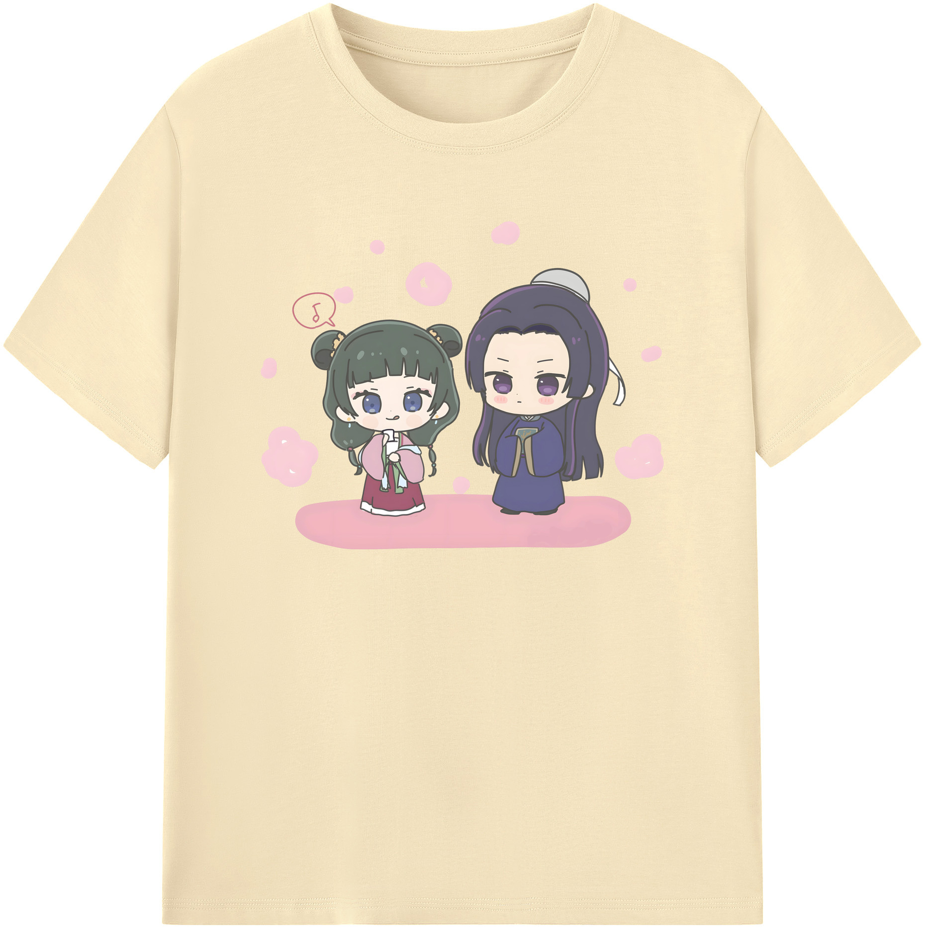 （画像用） 薬屋のひとりごと The Apothecary Diaries 綿100％半袖Tシャツ（フロントプリント）