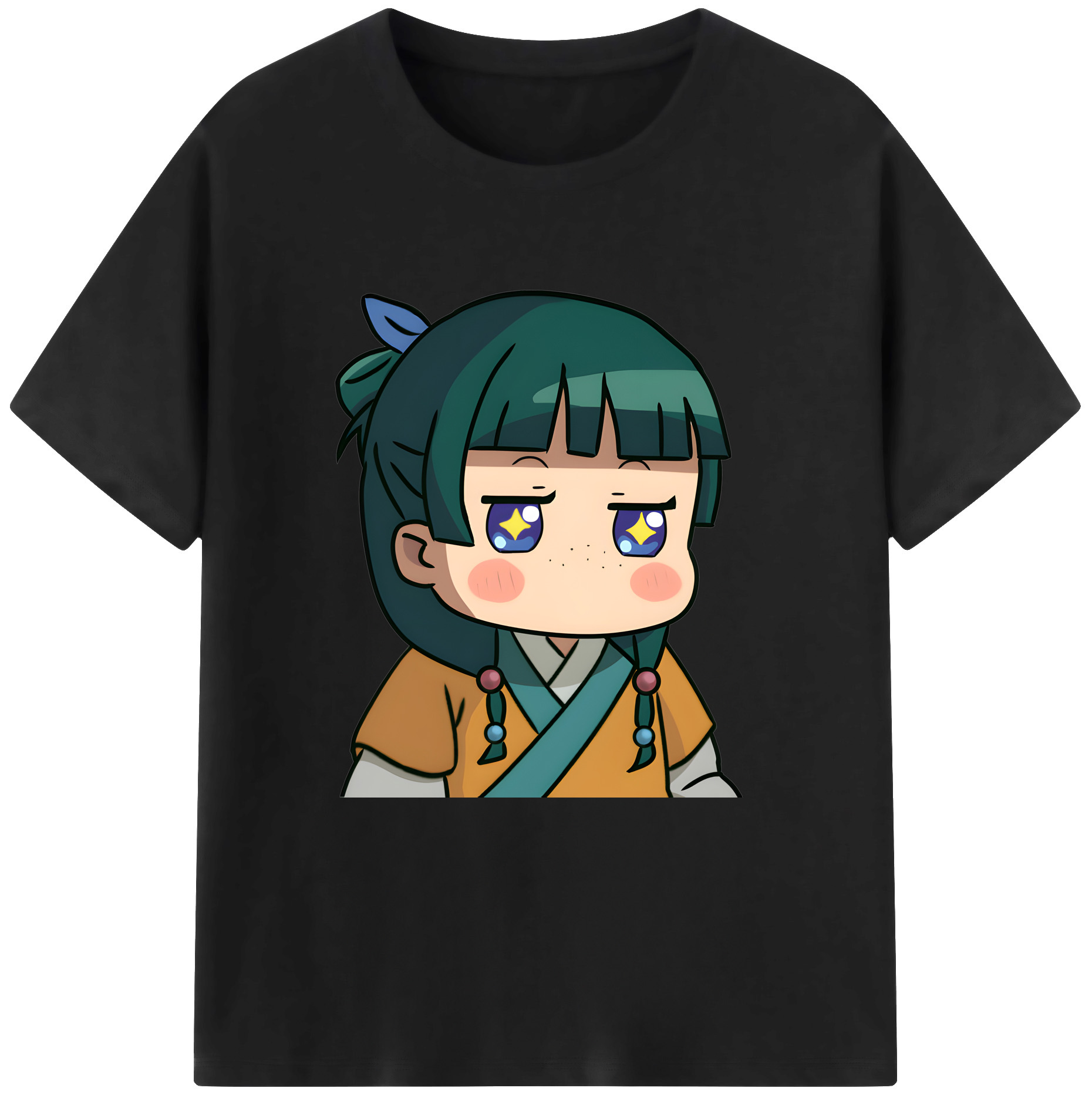 （画像用） 薬屋のひとりごと The Apothecary Diaries 綿100％半袖Tシャツ（フロントプリント）