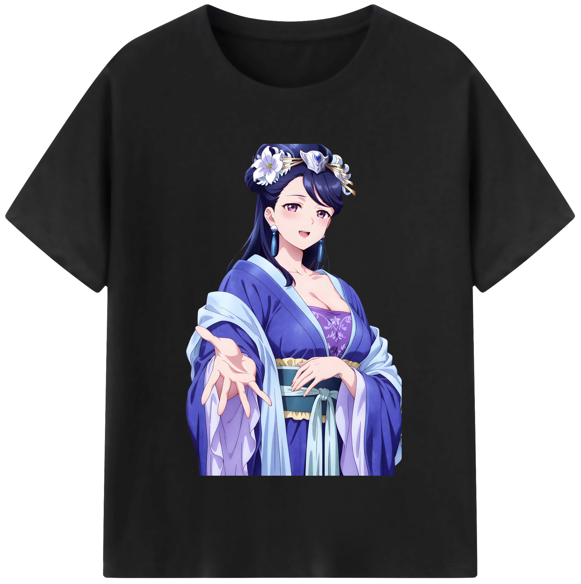 （画像用） 薬屋のひとりごと The Apothecary Diaries 綿100％半袖Tシャツ（フロントプリント）