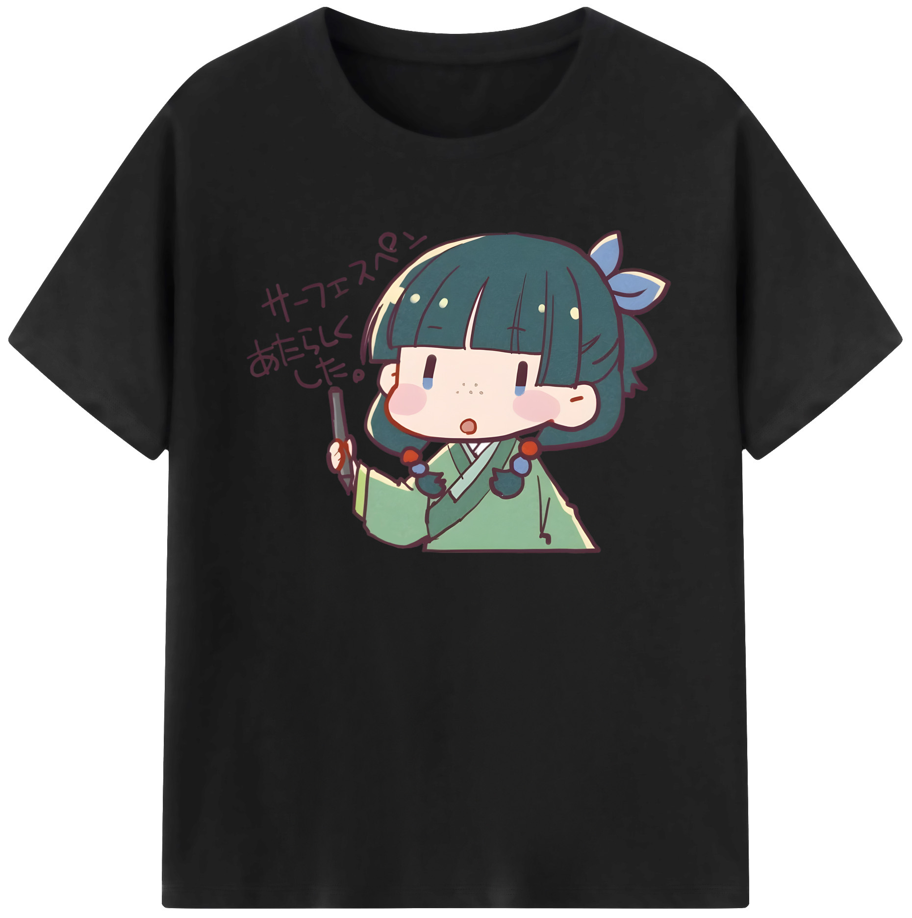 （画像用） 薬屋のひとりごと The Apothecary Diaries 綿100％半袖Tシャツ（フロントプリント）